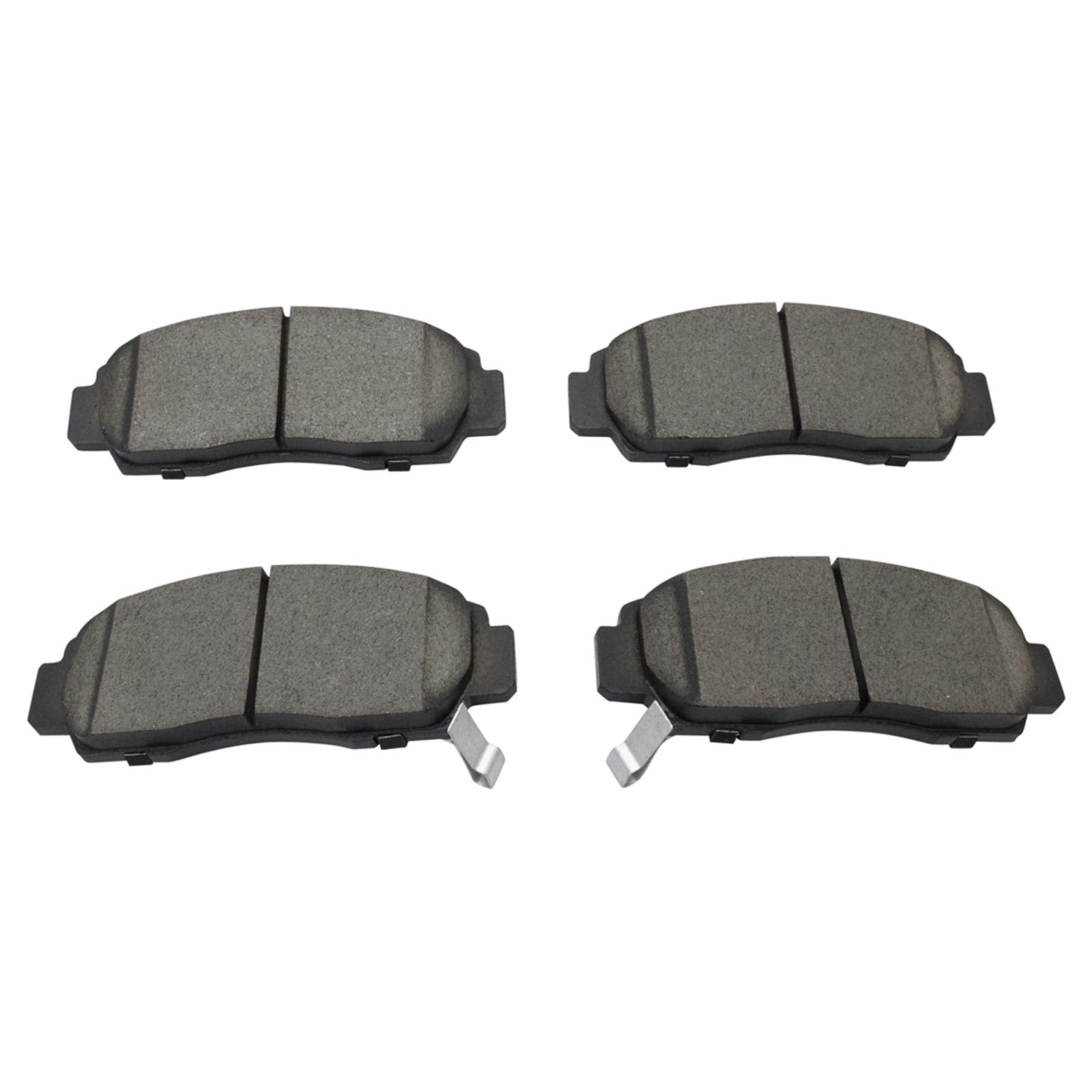 TRQ Front Brake Pads Ceramic Compatible with 2011-2014 Acura TSX 2011-2012 Honda Accord