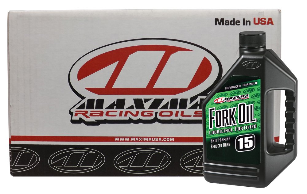 Maxima (CS56916-12PK) 15WT Standard Hydraulic Fork Oil - 16 oz., (Case of 12)