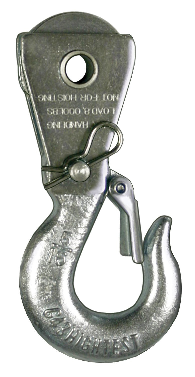 HAMPTON PROD Keeper- Pulley Block for All Winches up to 8,000 lbs. Capacity
