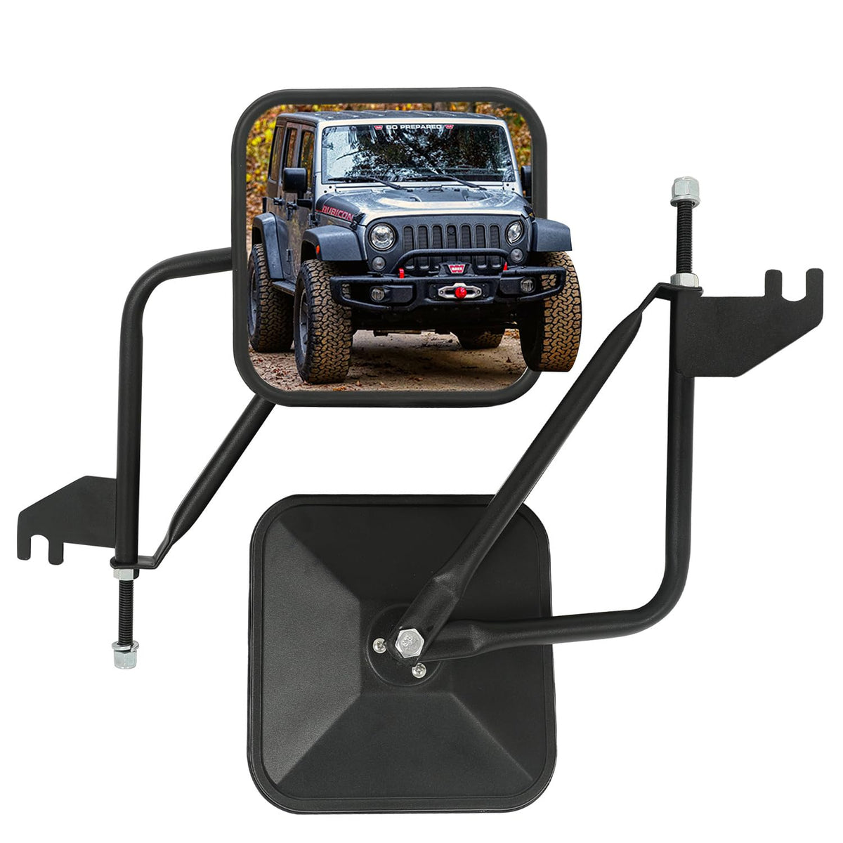 SUNPIE Doors off Mirrors for Jeep Wrangler JK - Side Mirror for Wrangler JK JKU WBCARB0F6LL72J9