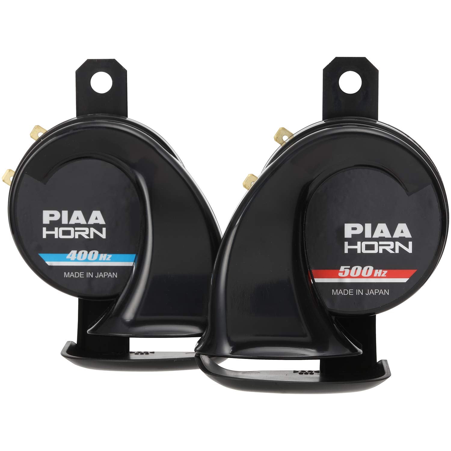 Piaa Sports Horns HO-2, Dual Tone 500Hz & 400Hz, High-Performance Car Horns