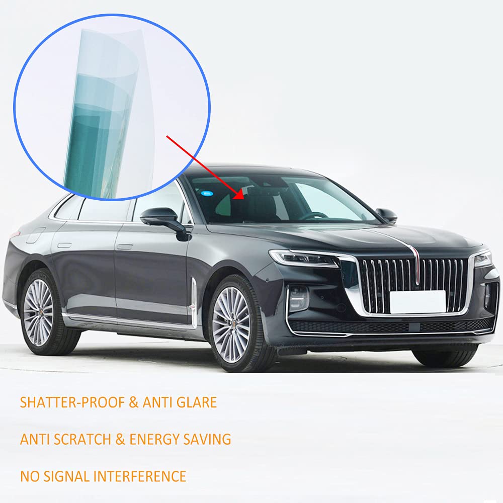 Nano Ceramic Car Front Window Film 99% Anti Uv Heat Insulation Sun Blocking Solar Window Tint For Car Windshield Rear Side Windo
