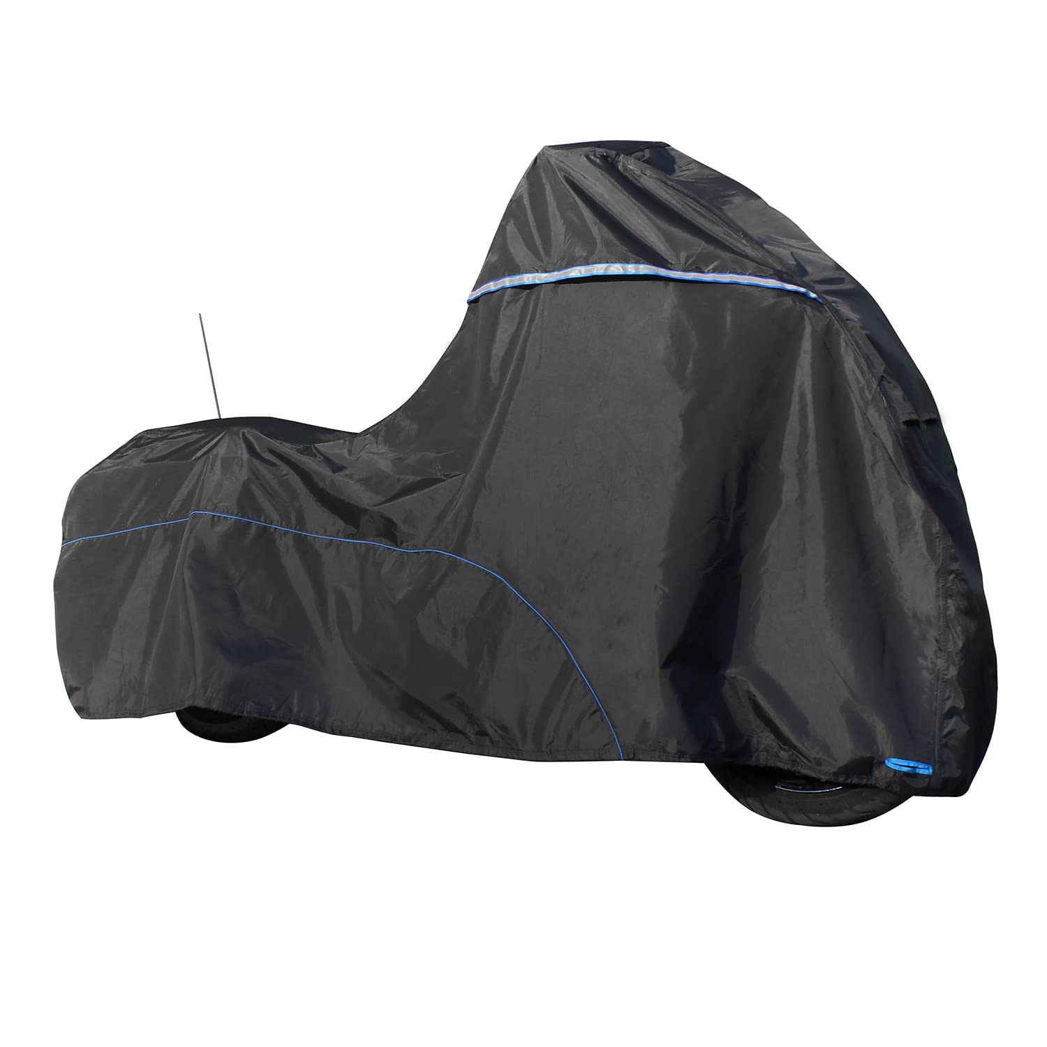 Fenrir 104'' Motorcycle Cover Waterproof Outdoor Storage For Harley Davidson Street Glide Road Glide Electra Glide Road King Ind