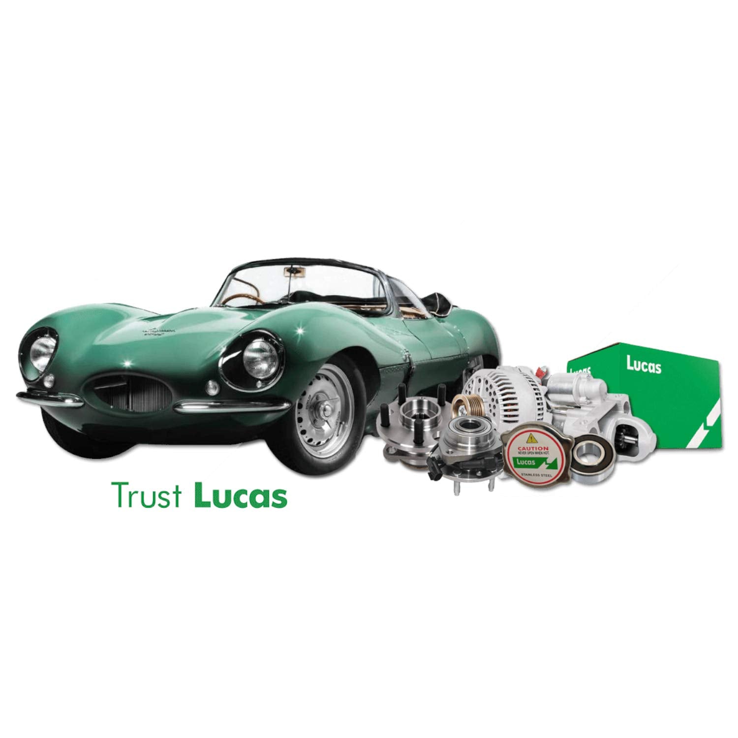 LUCAS ALTERNATOR 11273 COMPATIBLE WITH LINCOLN V6 2010-2010 A003TJ2891CZ AMT0225 400-48083 400-48246 GL-913 GL-928 12859 11268 1