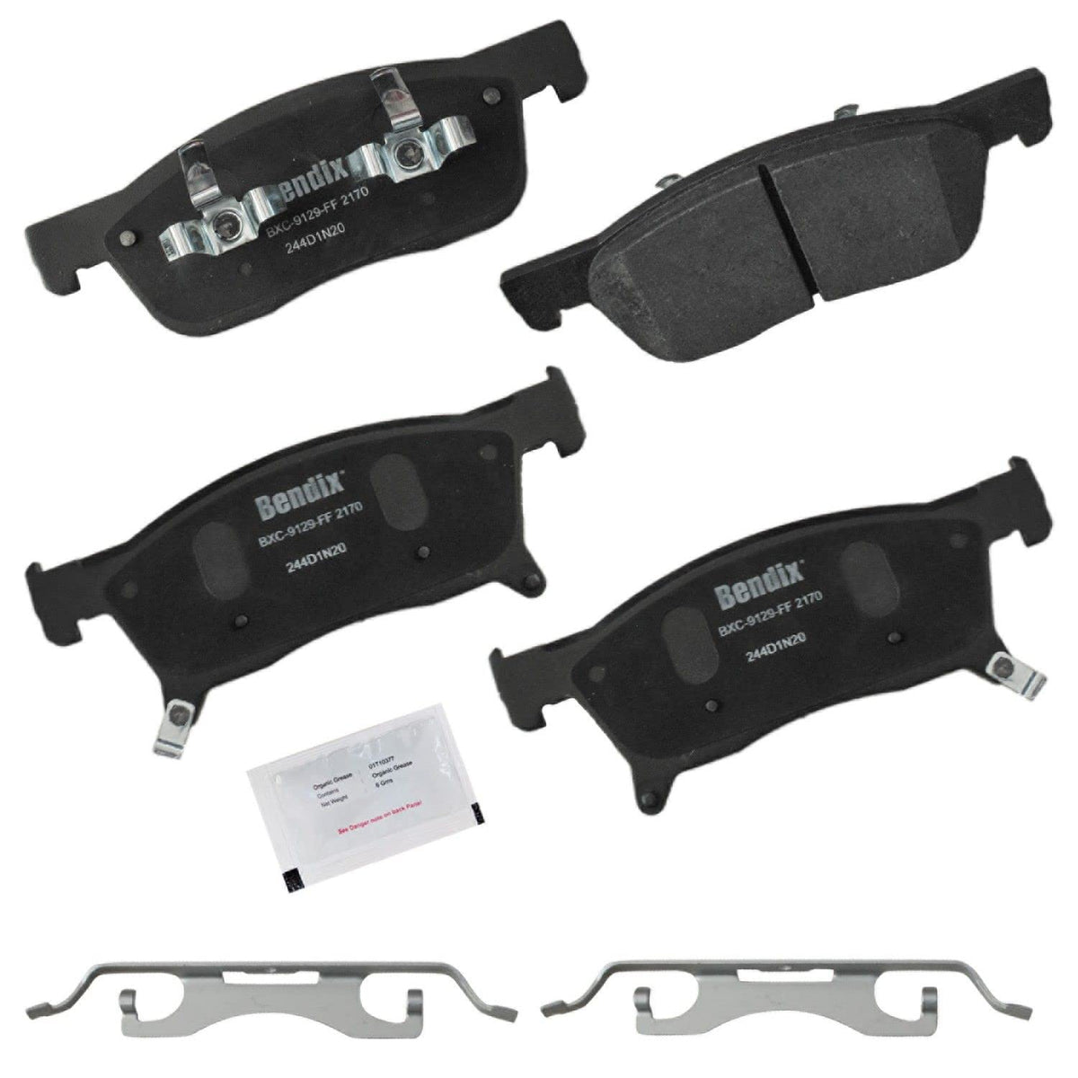 Bendix Priority1 Cfc2170 Ceramic Front Brake Pads For Subaru Ascent 2023-2019