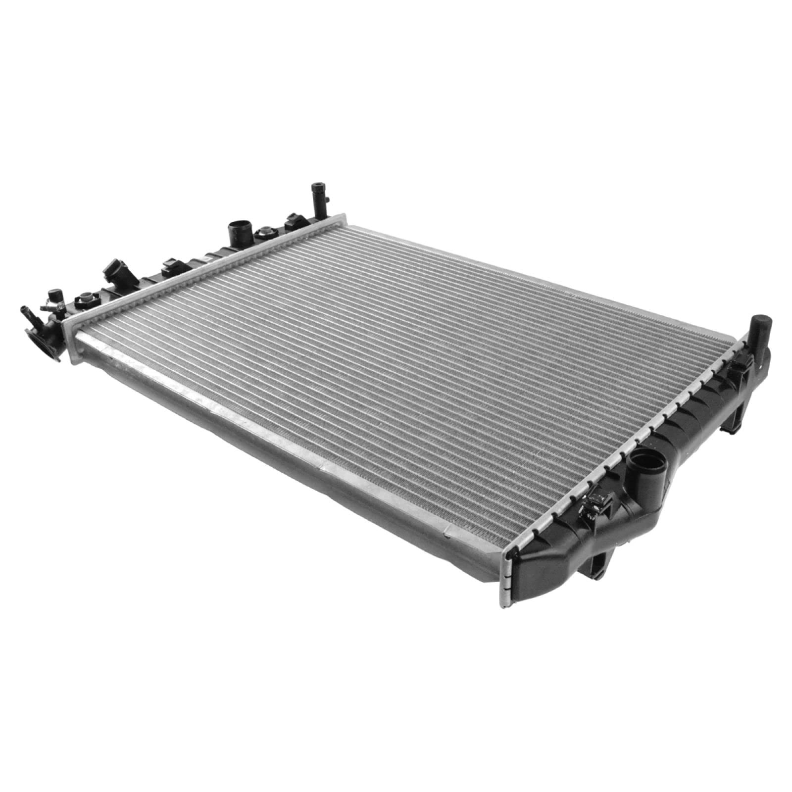 Trq Radiator Assembly Aluminum Core Compatible With 93-02 Chevrolet Camaro Pontiac Firebird Cu1486 Gm3010174 Gm3010175 Gm3010177