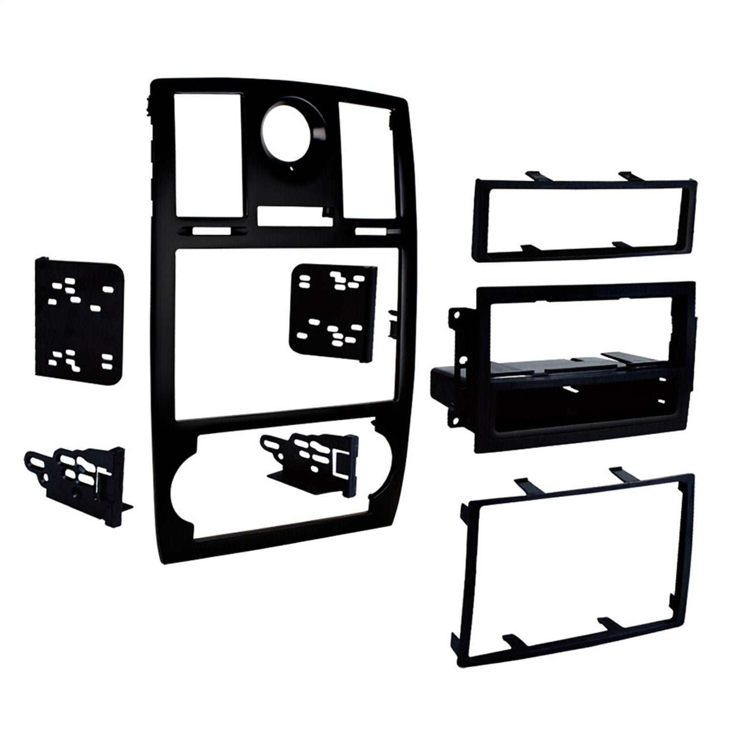 Metra 99-6516B Single/Double Din Mounting Kit With Oem Bezel For 2005-07 Chrysler 300 Vehicles