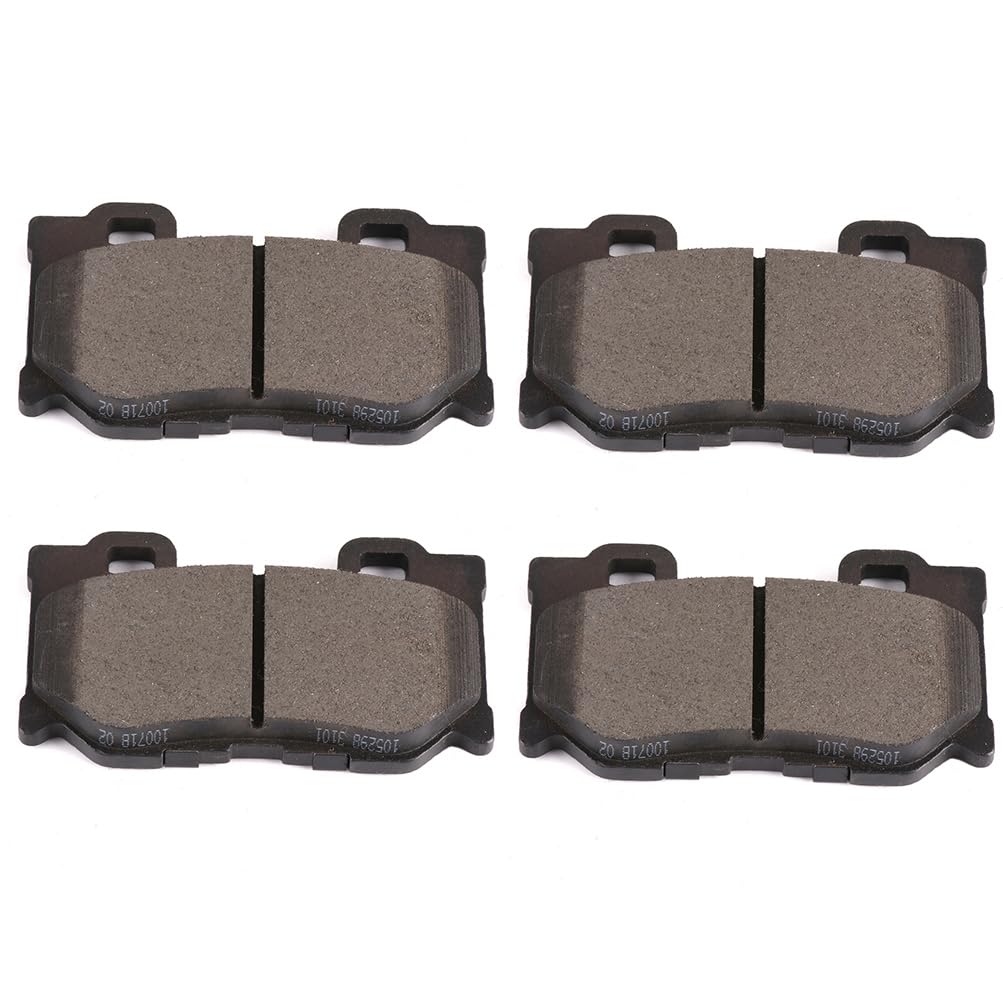Scitoo D1347 Rear Semi-Metal Brake Pads Sets Fit For Nissan 350Z 2009,For Nissan 370Z 2009-2018
