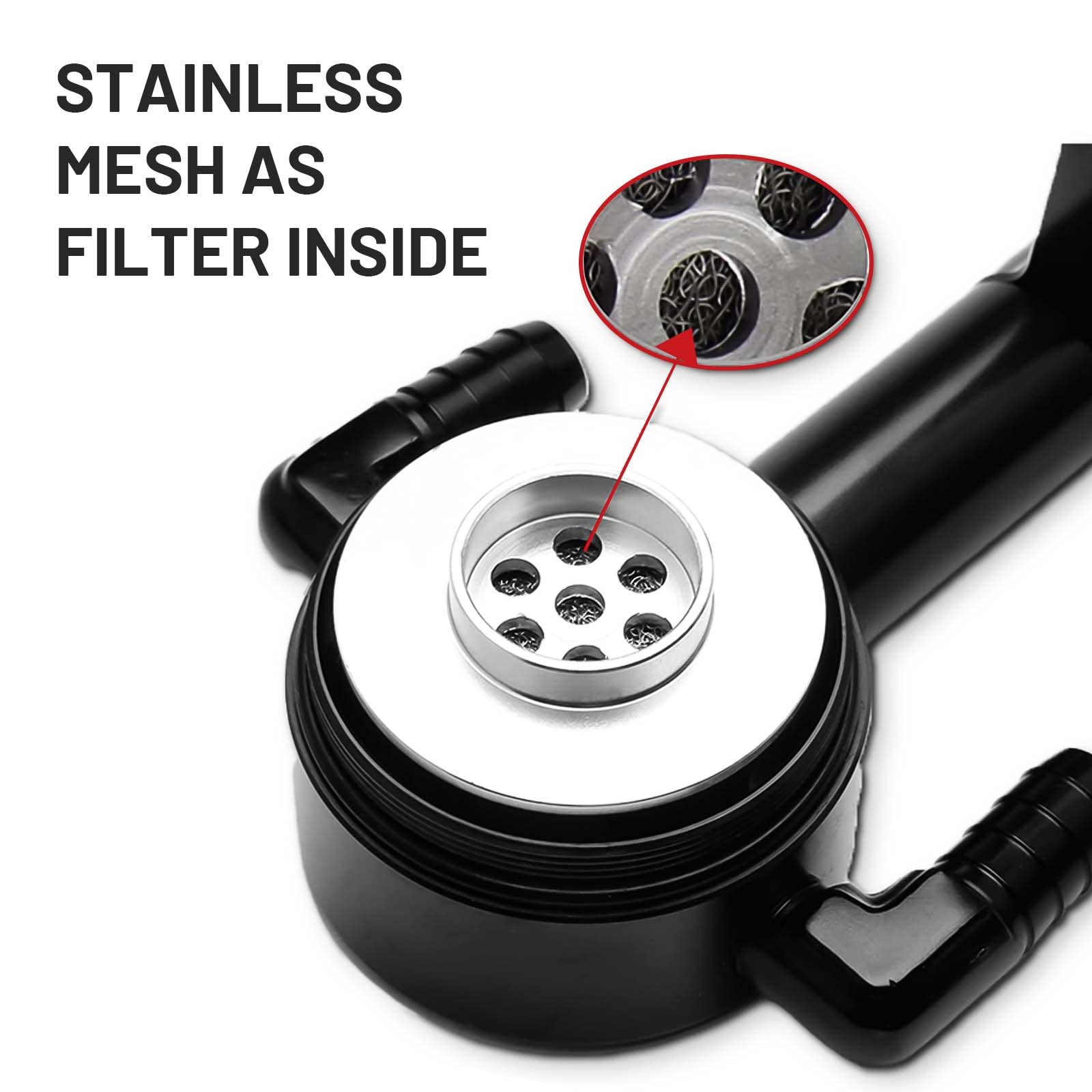 6.4L Billet Oil Catch Can Kit W/ New 5.7 HEMI Z-Bracket Technology Compatible with 2011-2021 Dodge Charger Challenger Chrysler 3