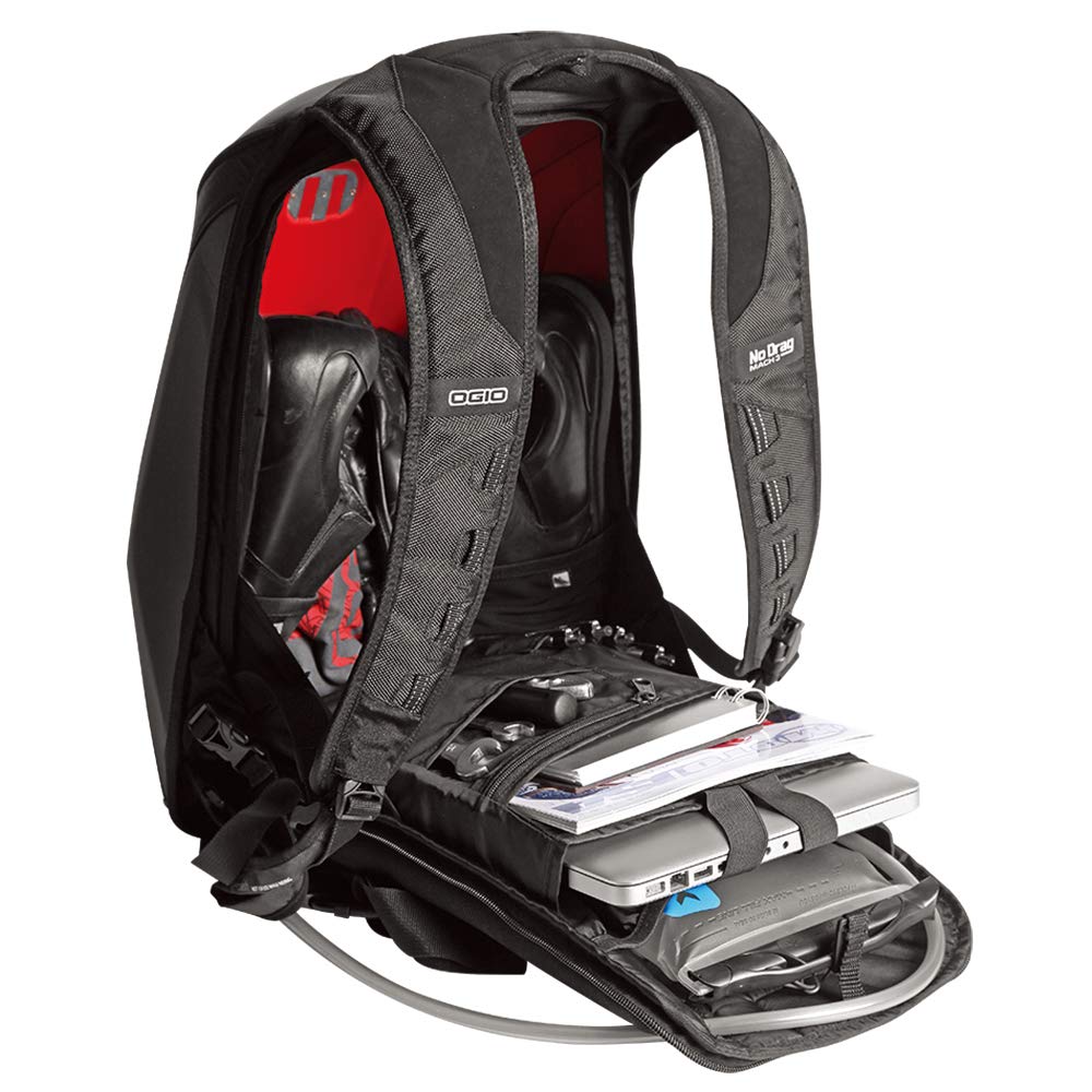 Ogio No Drag Mach 3 Backpack, 19' H X 12.5' W X 6.5' D, Black