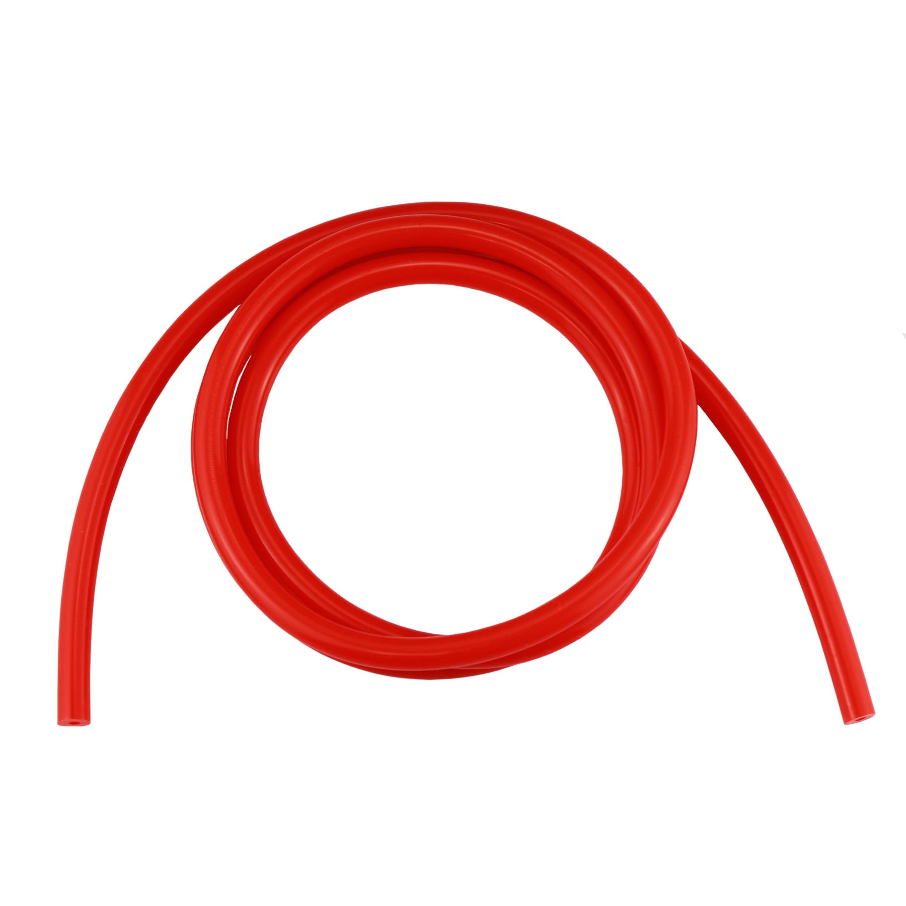 Ucreative 5Ft Id 1/8'' (3Mm) High Temperature Silicone Vacuum Tubing Hose 130Psi Max Pressure Red