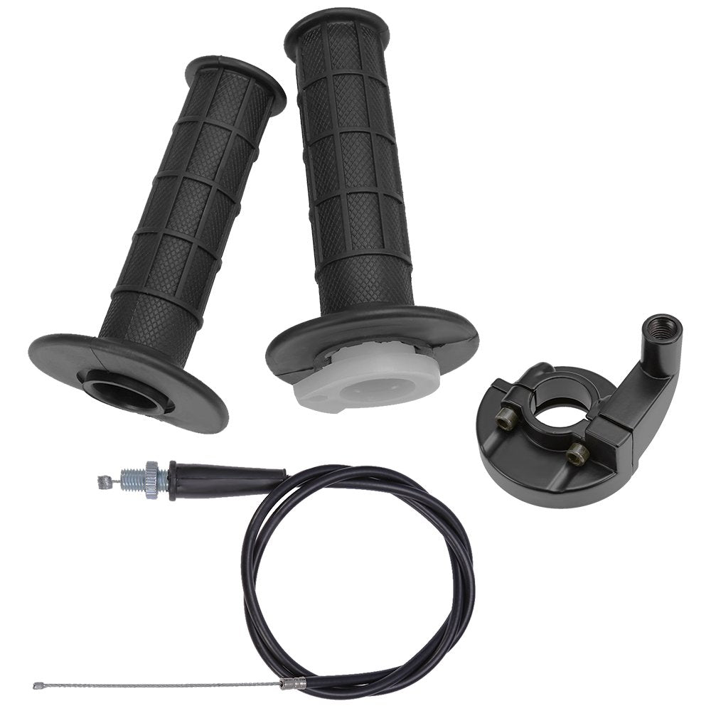 Zreneyfex H01012 Throttle Cable Grip Casing Set For Kawasaki Kx 60 65 80 85 100 125 250 Klx110 1974-2012