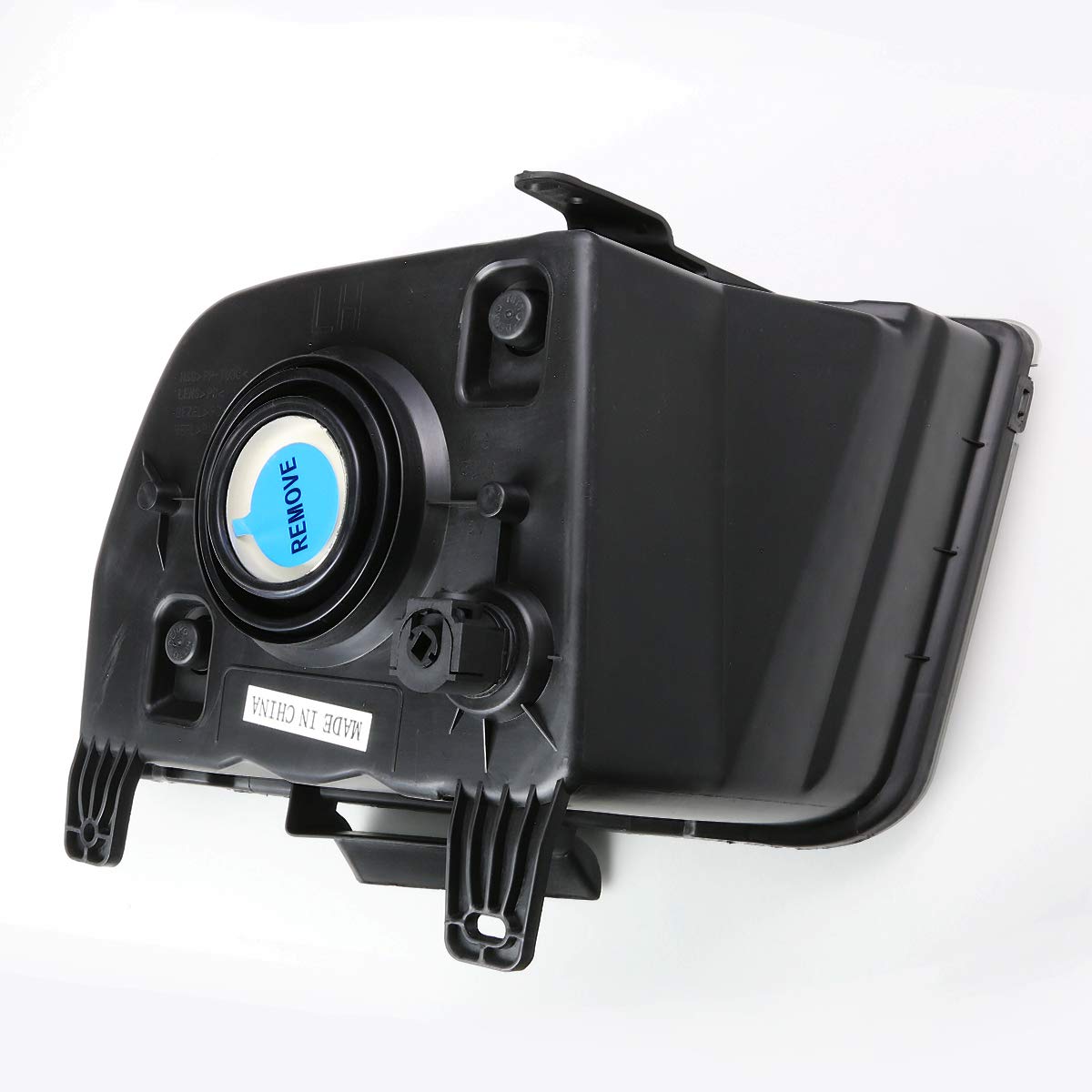 Dna Motoring Hl-Oh-Fm05-Bk-Cl1 Black Housing Headlights Replacement Compatible With 05-09 Mustang