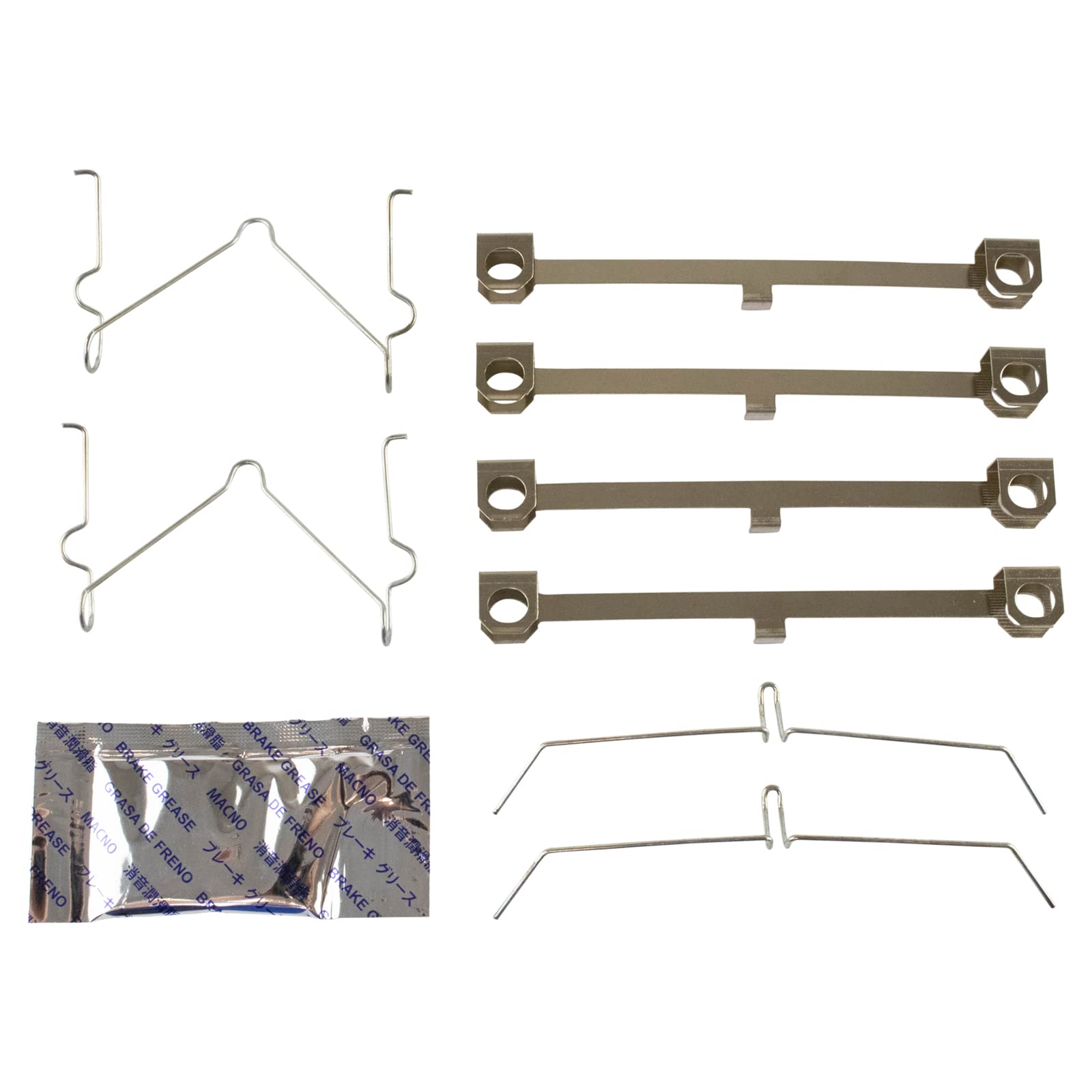 TRQ Front Brake Pads Ceramic Compatible with 1998-2007 Lexus LX470 Toyota Land Cruiser