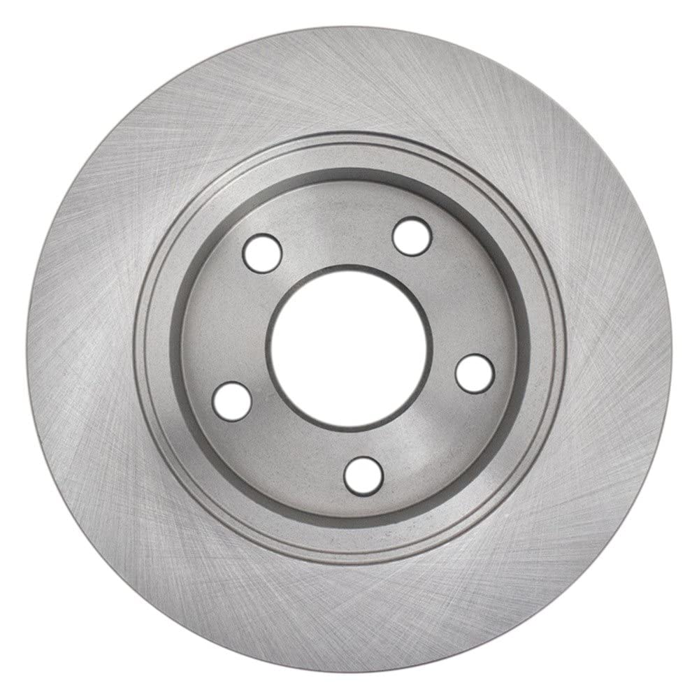 Trq Rear Brake Rotors Set Vented Compatible With 1993-2007 Ford Taurus 1993-2002 Lincoln Continental 1993-2005 Mercury Sable