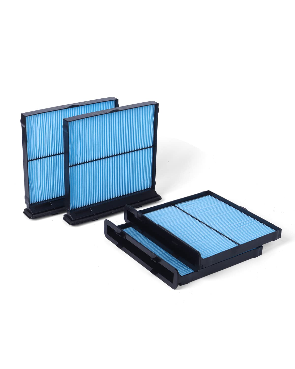 Forccord 4-Pack 72880-FL000 HEPA Cabin Air Filter Fits for Subaru Forester 2.5L 2024 2023 2022 2021 2020 2019 Cabin Filter Repla