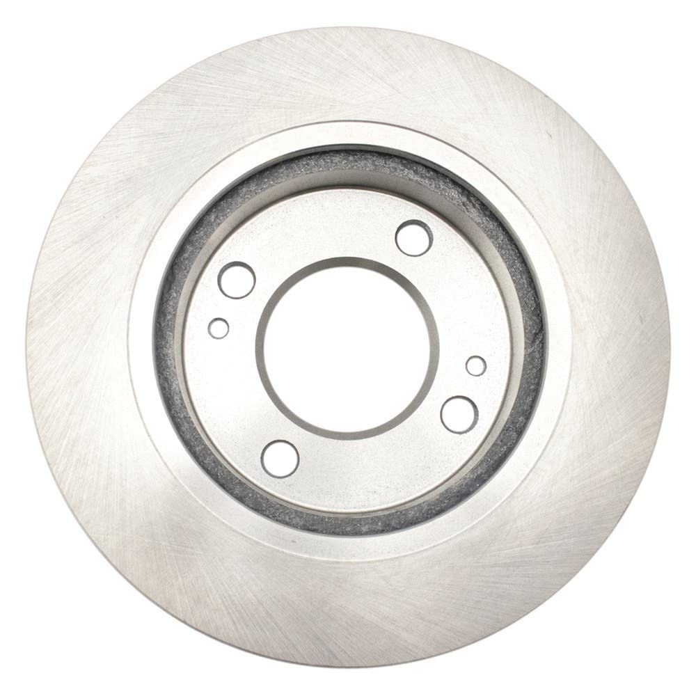 Trq Front Brake Rotors Set Vented Compatible With 2014-2015 Mitsubishi Mirage