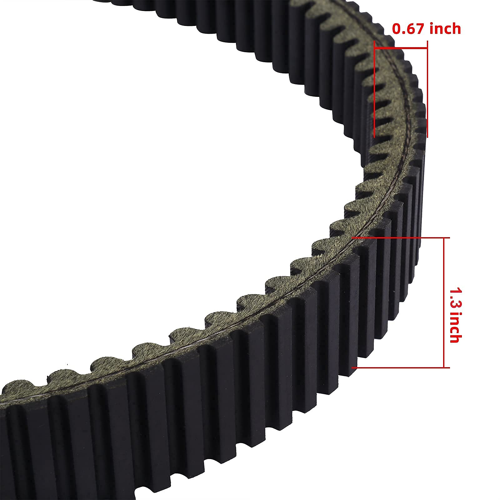 Minstar Drive Belt Replace No.422280360 30G3750 Compatible With Can-Am Commander 1000 800, Outlander 570 650 800 850, Outlander Max 500 570 650 800 850 1000, Renegade 500