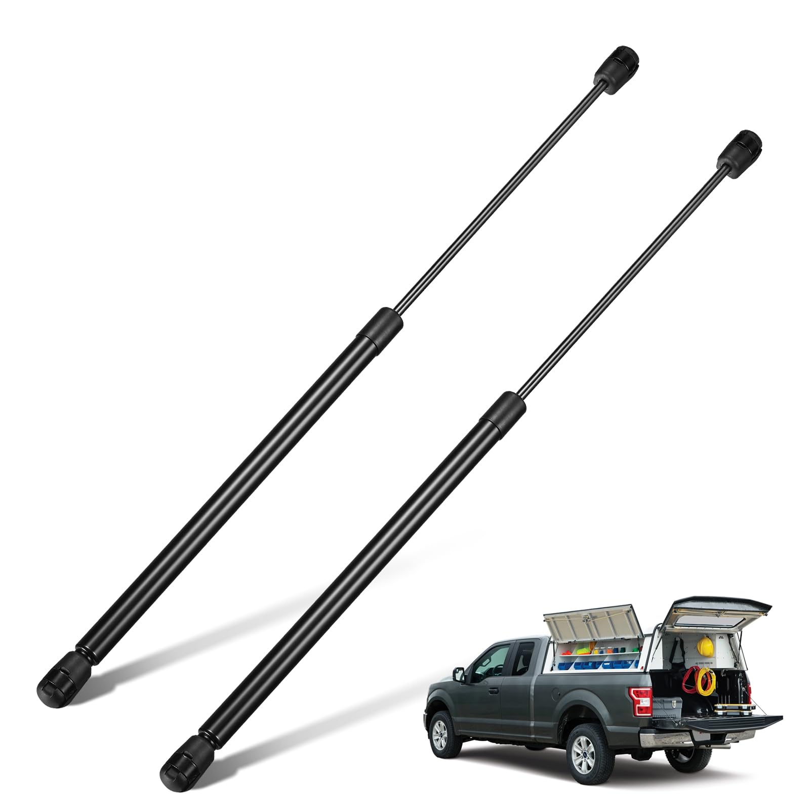 Bdfhyk C16-08260 20Inch 60Lbs (267N) Gas Shocks Struts Lift Support For Are Atc Leer Camper Shell Awning Snugtop Topper Canopy T