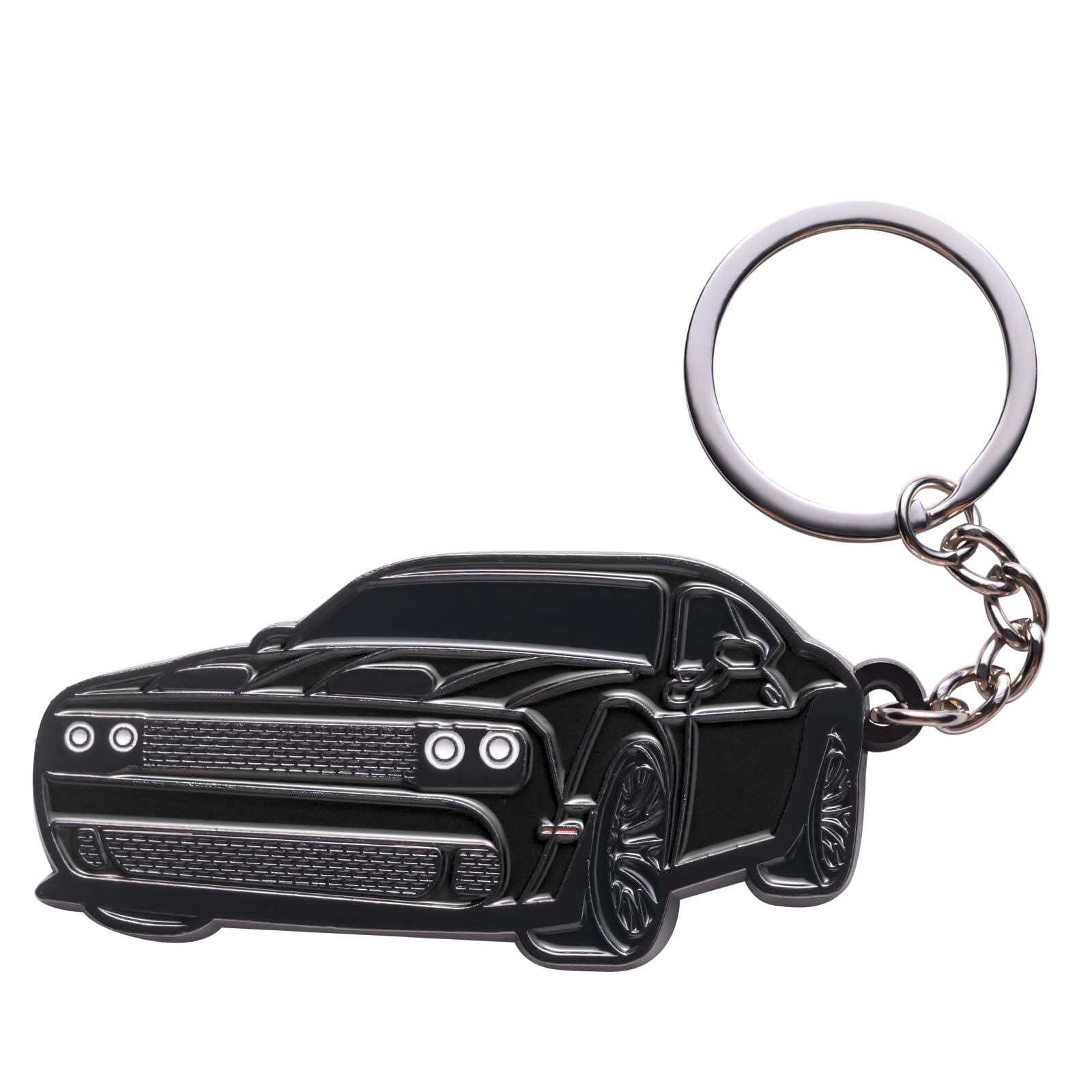 Zuxiaoyaya For Challenger Keychain Accessories Srt,Key Chain For Dodge Challenger Hellcat Accessories Srt Sxt