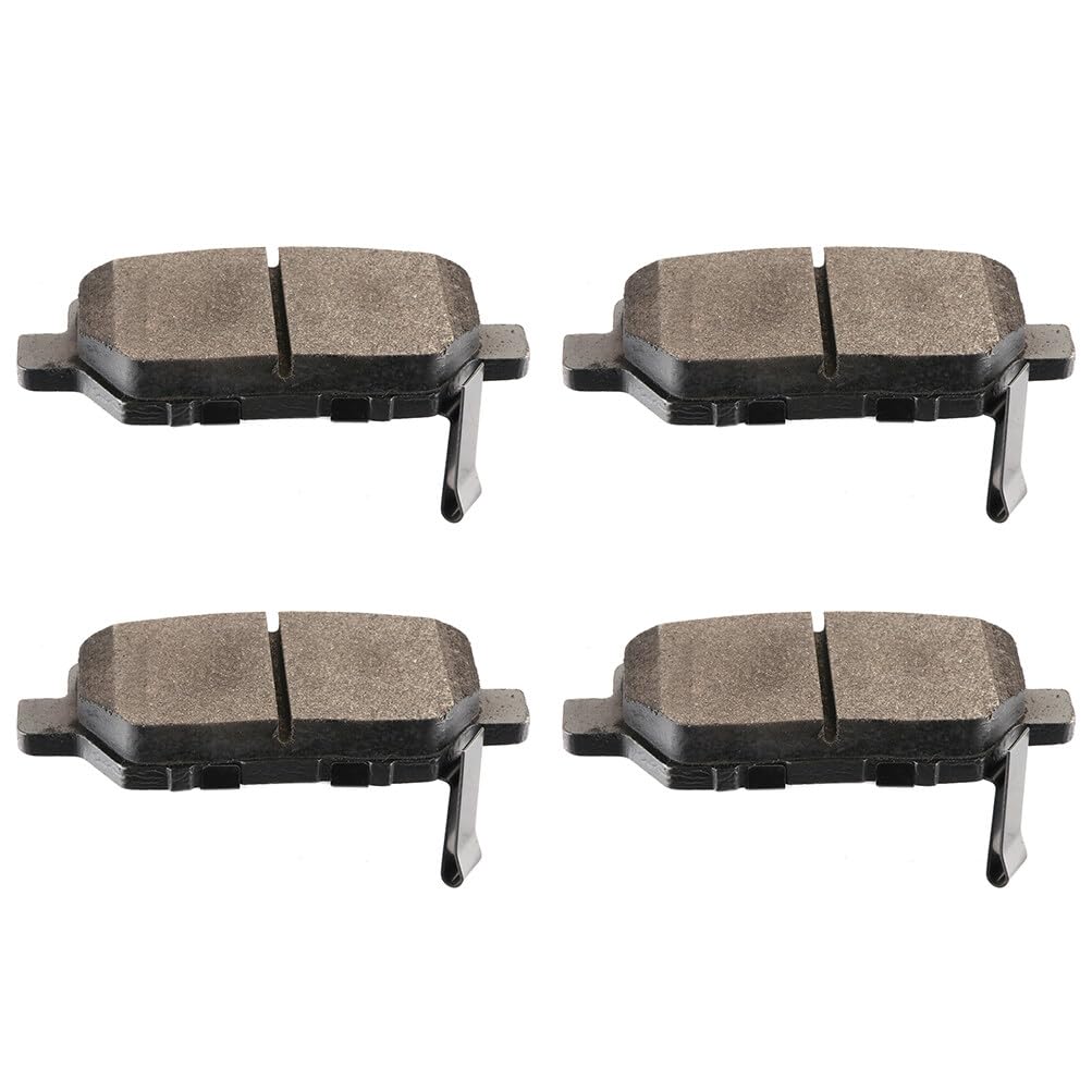 Cciyu D1090 Rear Semi-Metallic Disc Brake Pads Kit For Acura Rl 2005-2012 4Pcs