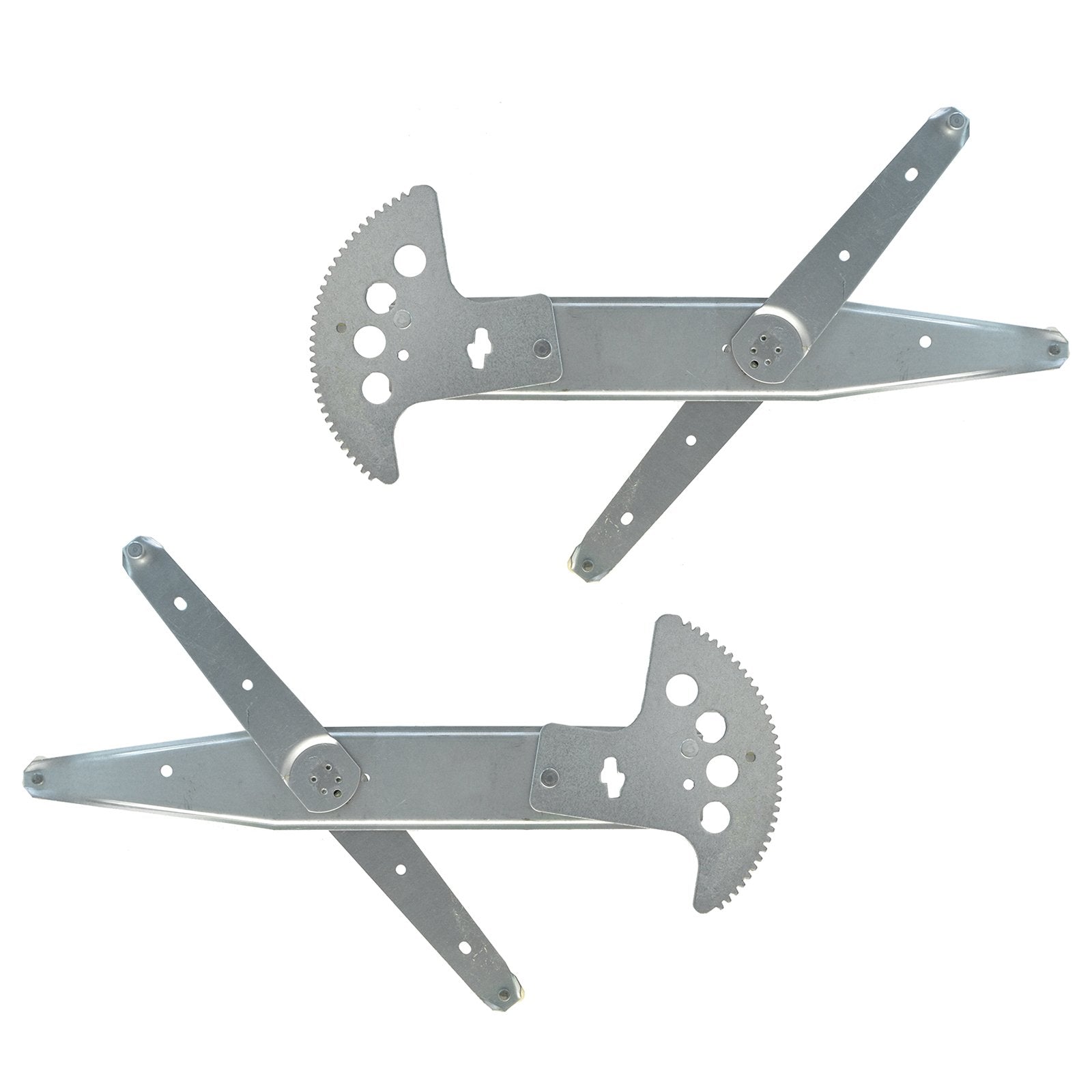 Trq Front Power Window Regulator Set Compatible With 05-07 Buick 97-08 Chevrolet 97-04 Oldsmobile 97-05 Pontiac Saturn