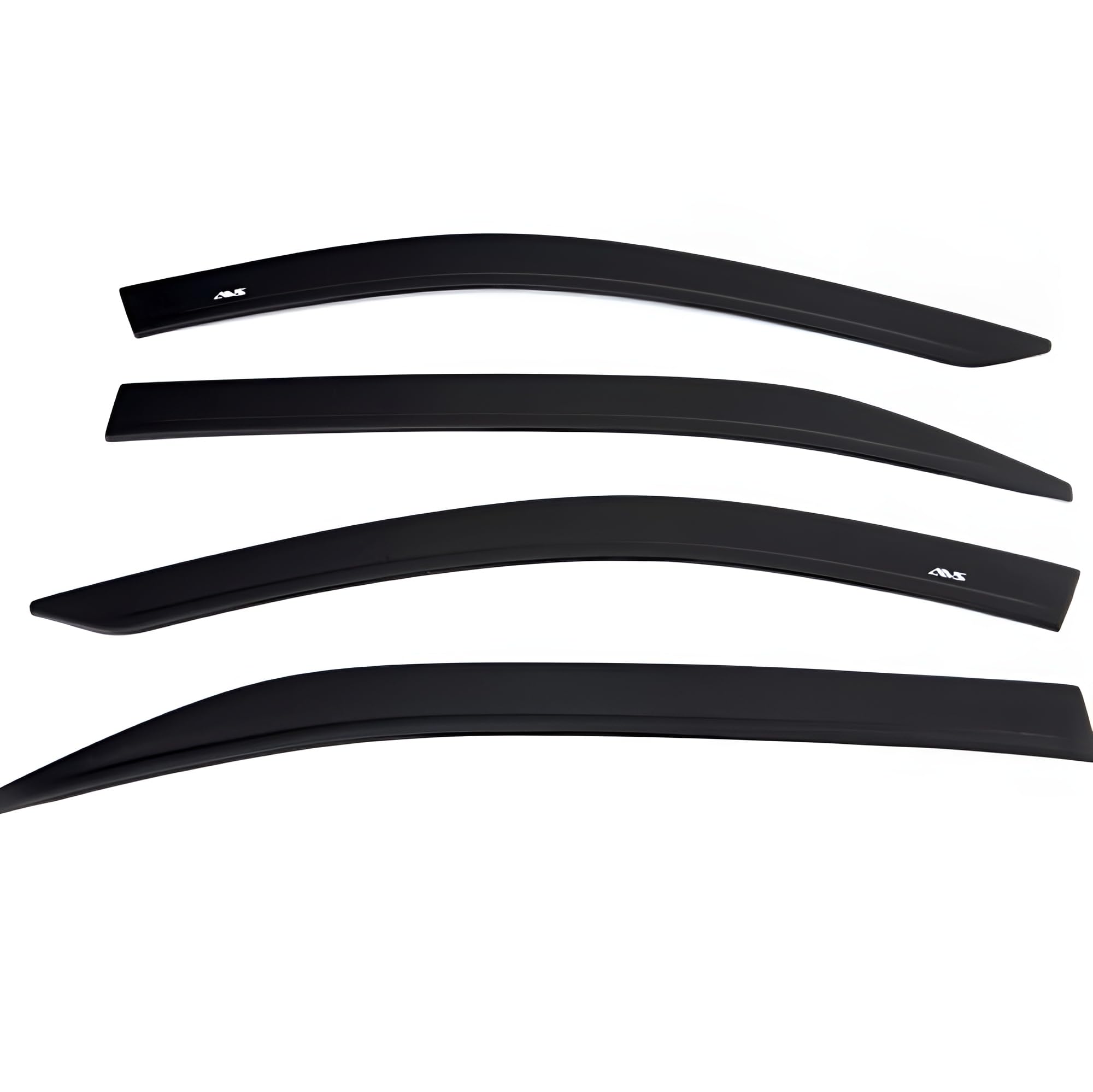 Auto Ventshade [Avs] Low Profile Rain Guards For 2015 - 2024 Chevrolet/Gmc Colorado/Canyon, Crew Cab, 4 Pcs. | Window Vent Visor