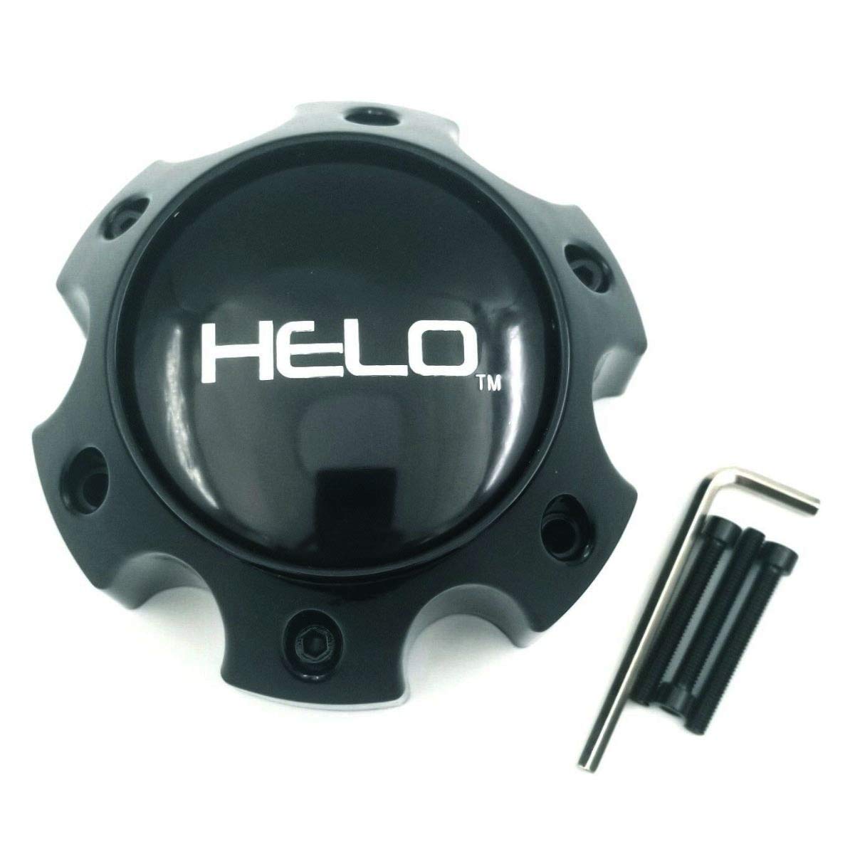 Helo Helo Cap 6X5.5 Gloss Black - 1079L145He1Gb