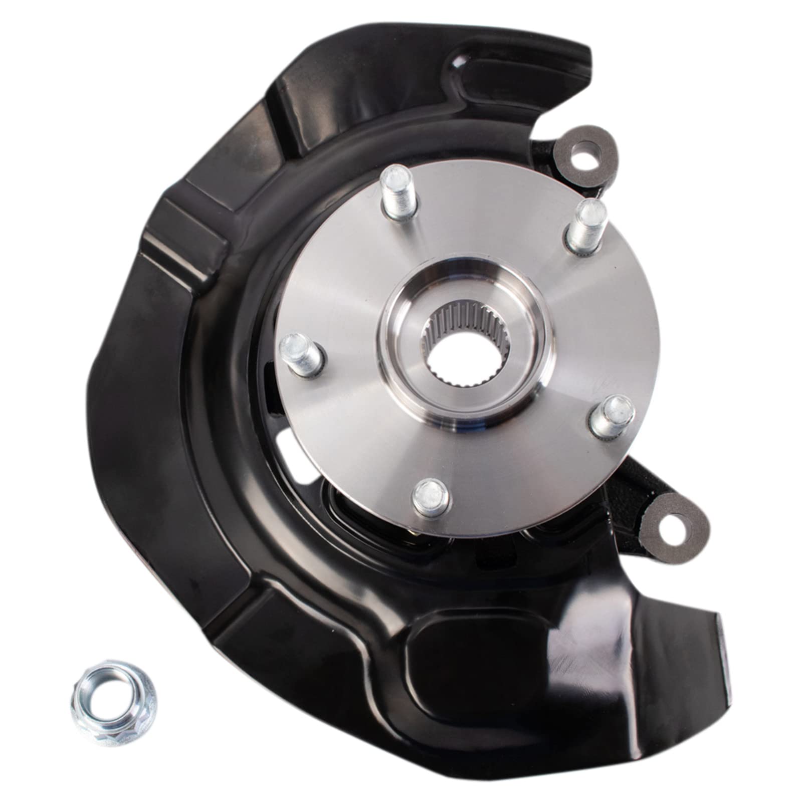 Trq Front Passenger Side Loaded Steering Knuckle Compatible With Toyota Highlander