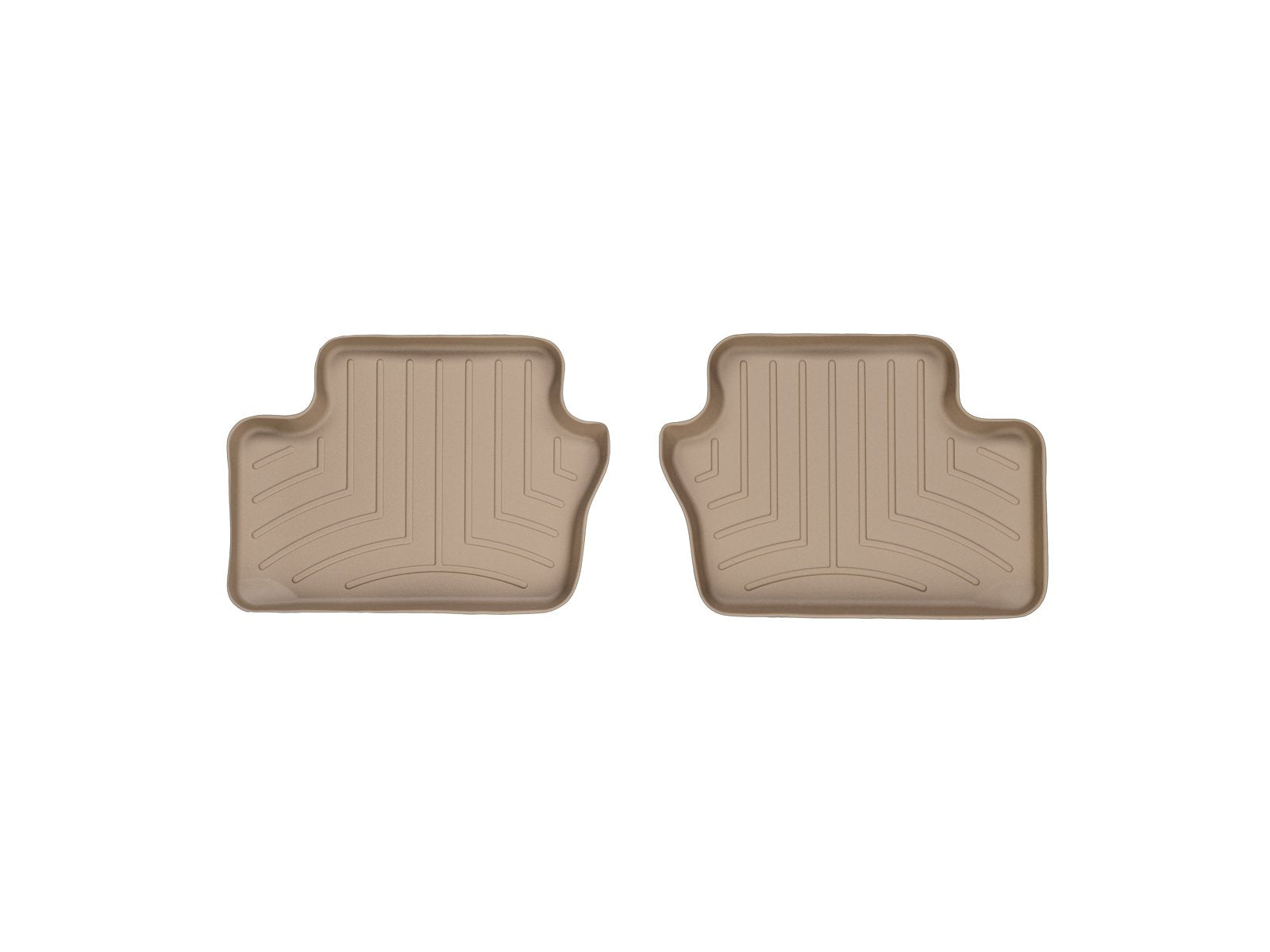 WeatherTech Custom Fit FloorLiners for Caliber, Compass, Patriot - 2nd Row (450862), Tan