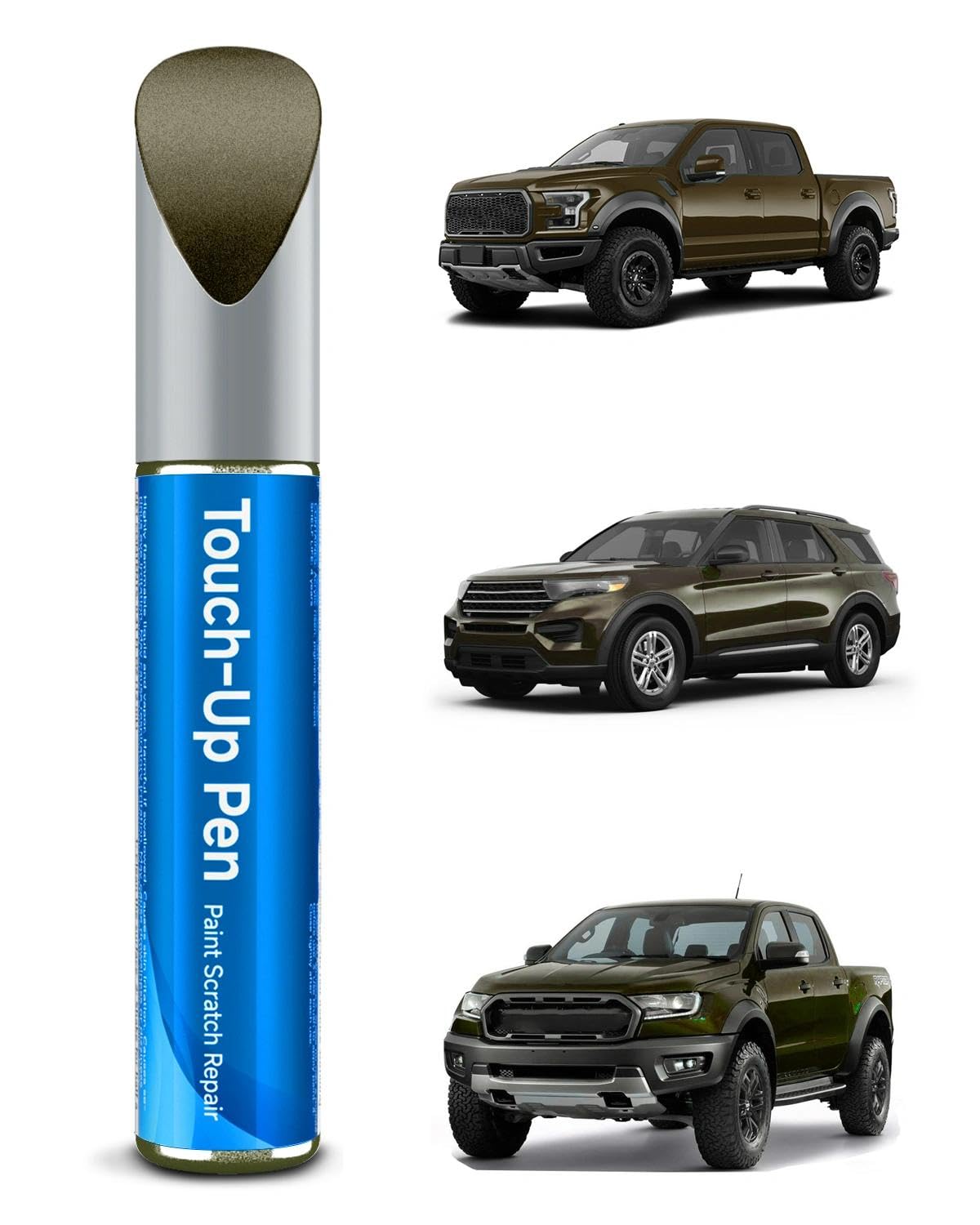D1/M7393A/PN4FG Stone Gray Metallic Touch Up Paint Compatible with Ford Exact Match Touch Up Paint Car Scratch Repair