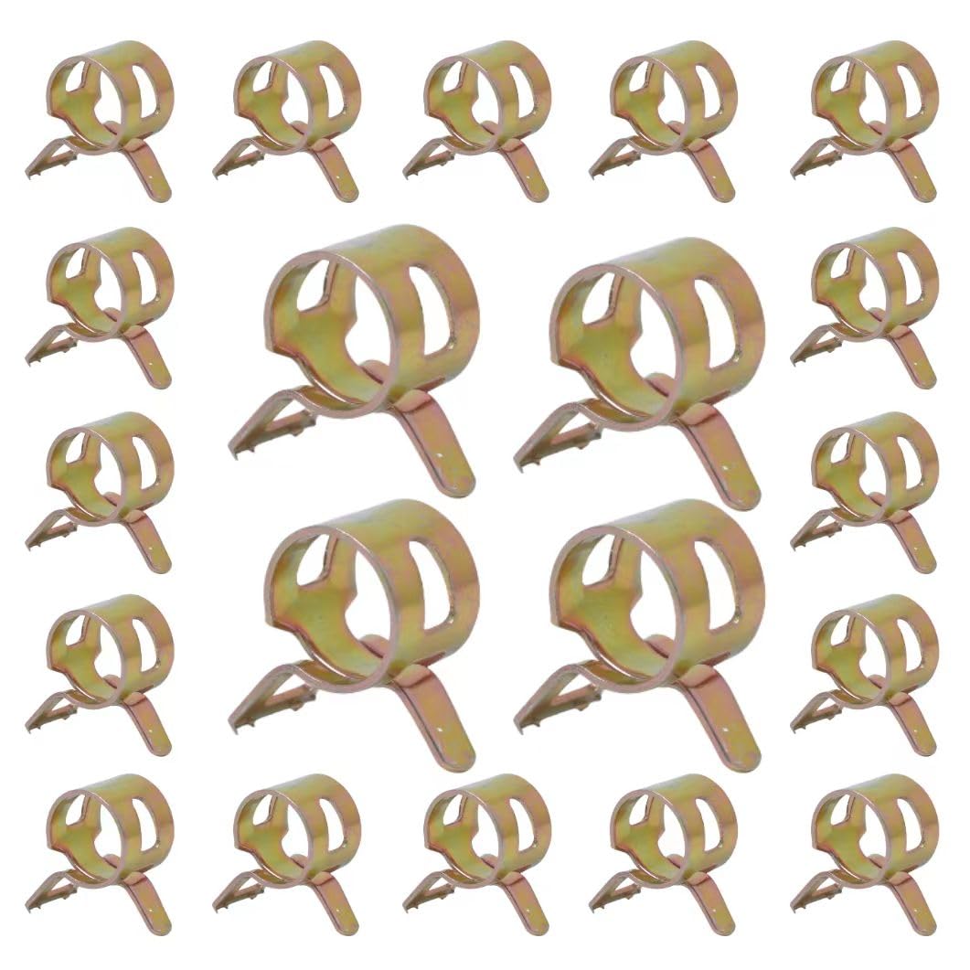 Holmgillick 02-040 Oregon Part Fuel Line Clamp For 1/4 & 3/16 Fuel Lines (20 Pack)
