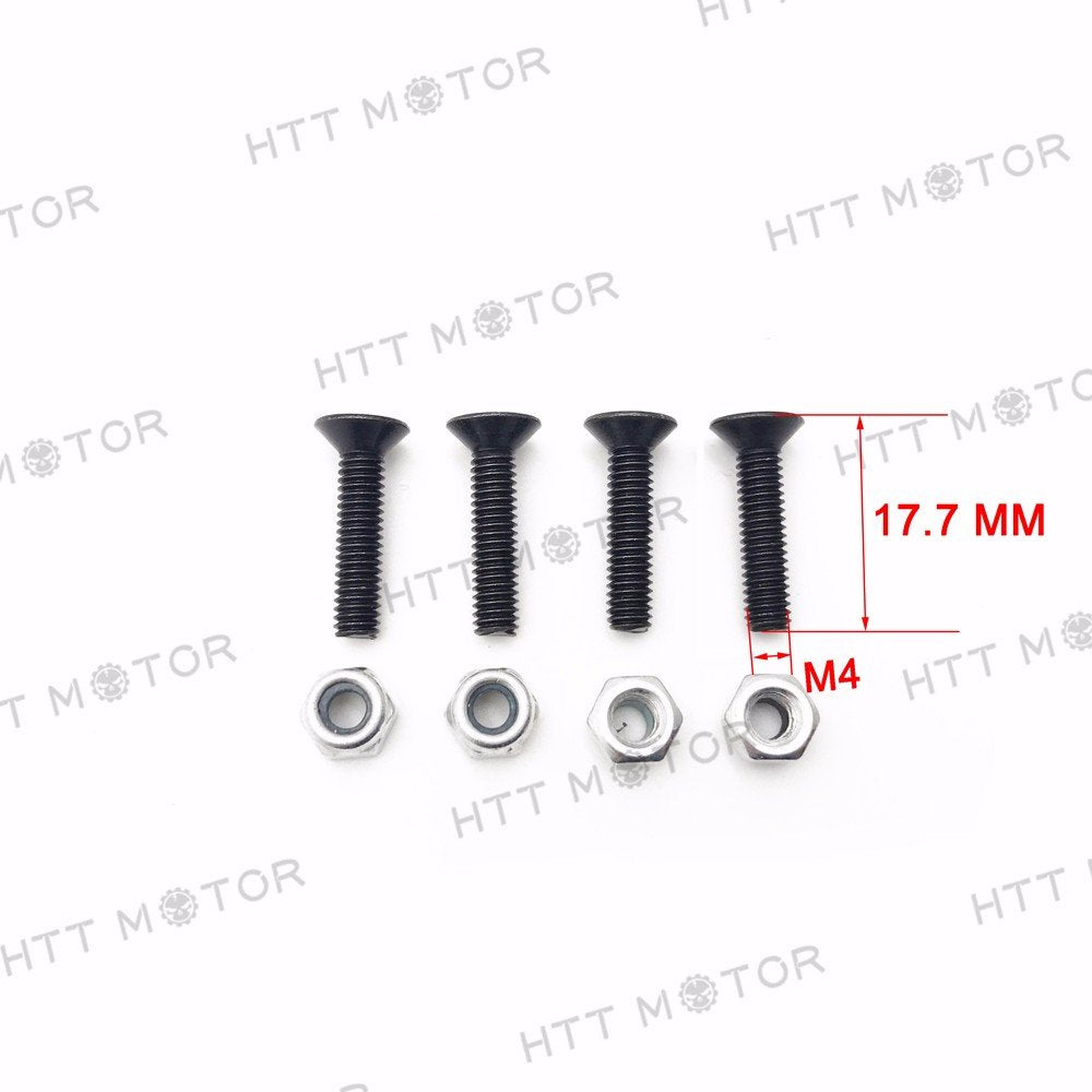 Httmt Mt294-002- 7''X4'' License Plate Frame 6'' Led Compatible With /Suzuki/Yamaha/Kawasaki/Harley