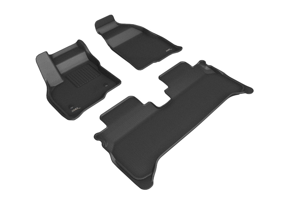 3D Maxpider Custom Fit Kagu Floor Mat (Black) For 2022-2022 Chevrolet Bolt Euv - WBCARB09F2CJLJJ