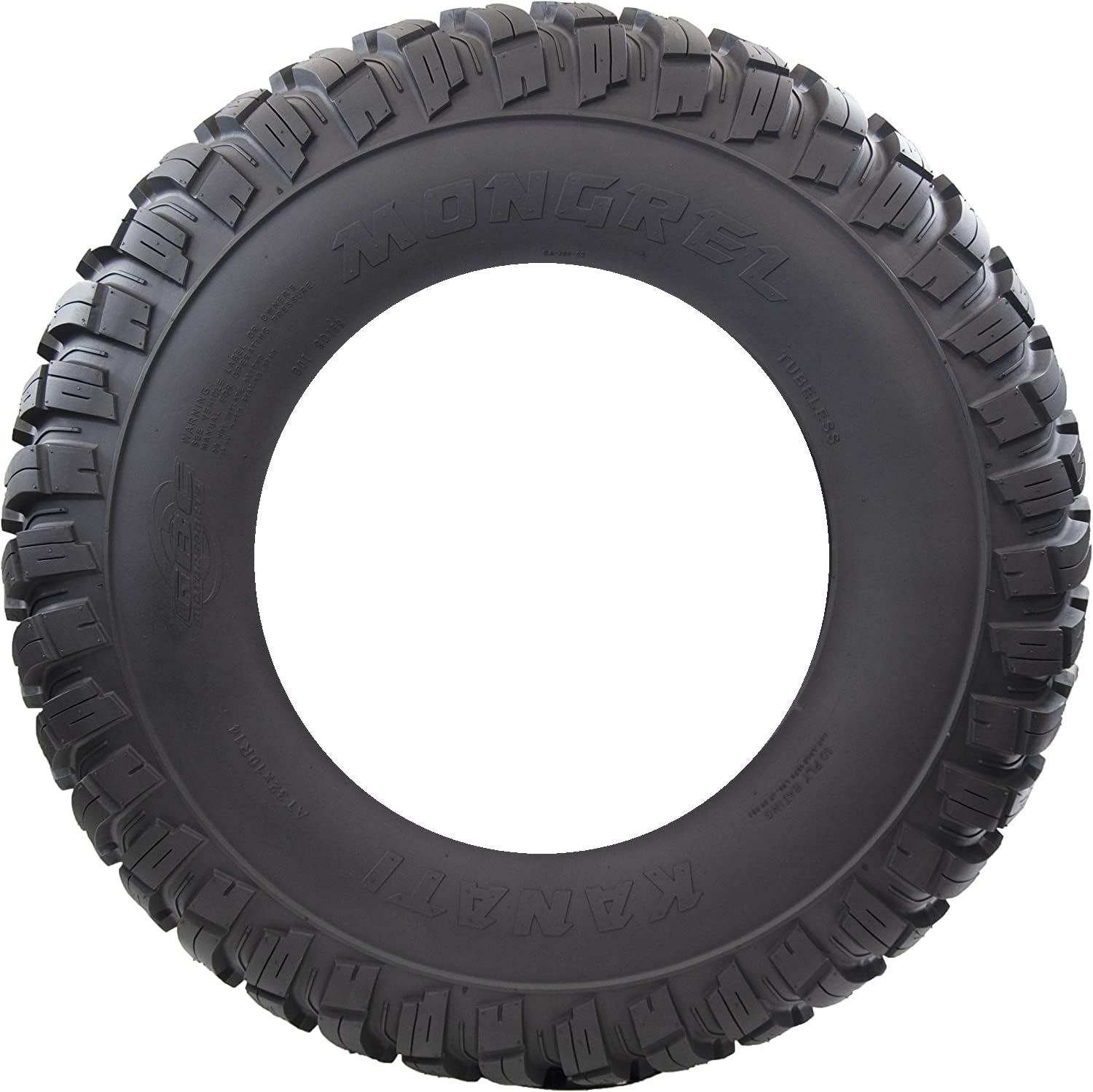 Gbc Mongrel 27X11-12 10-Ply Rated Dot Radial All-Terrain Atv/Utv (Tire Only)
