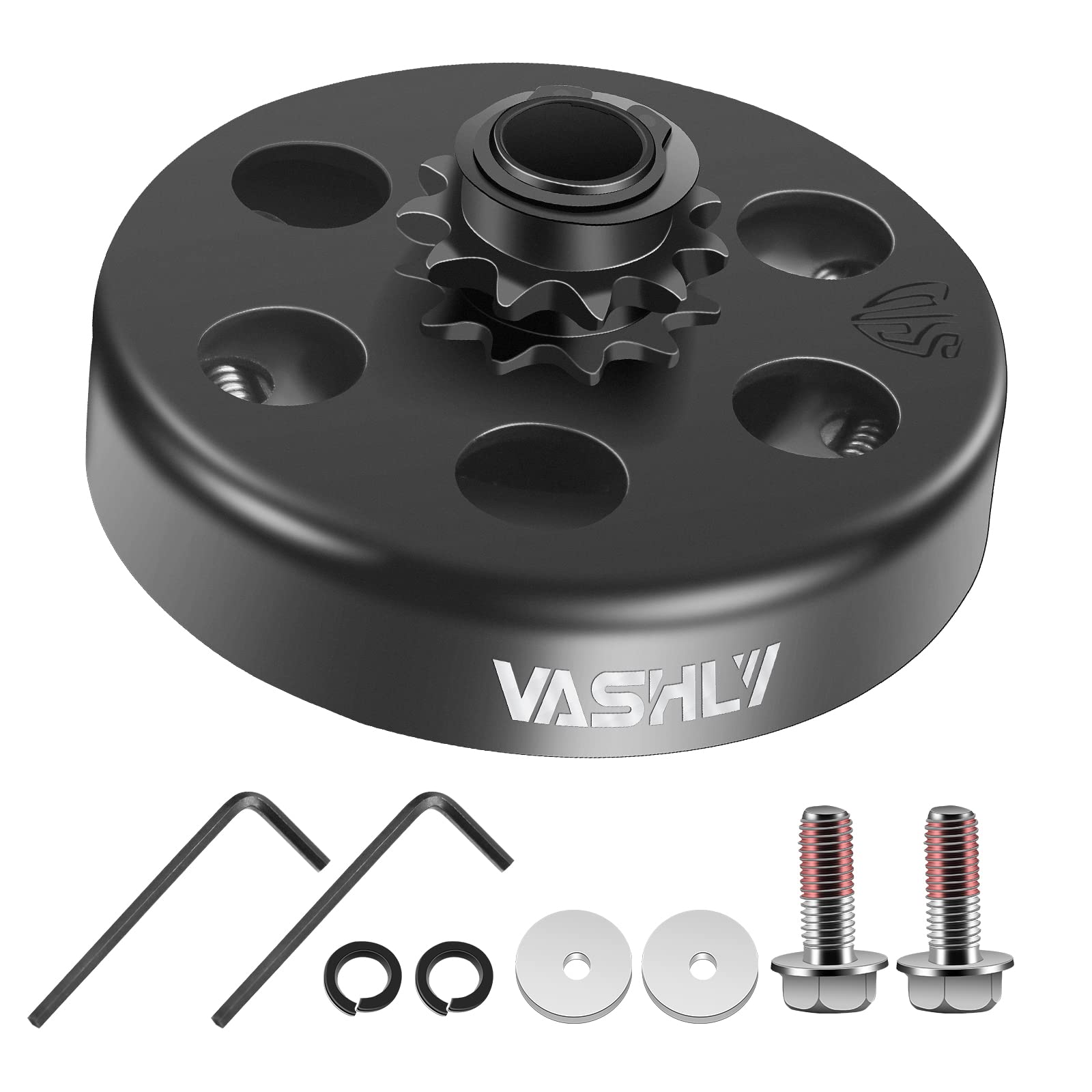Vashly Go Kart Clutch 5/8" Bore 11 Tooth For #35 Chain Predator 212 Clutch 11T Centrifugal Clutch Perfect For Go Kart, Minibike And Fun Kart Engine
