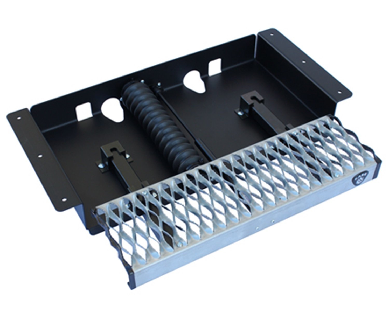 Carr'S With Grip Strut 24 Step Hands Free - Blk Pwdr Coat/Galvanized - Single 501020