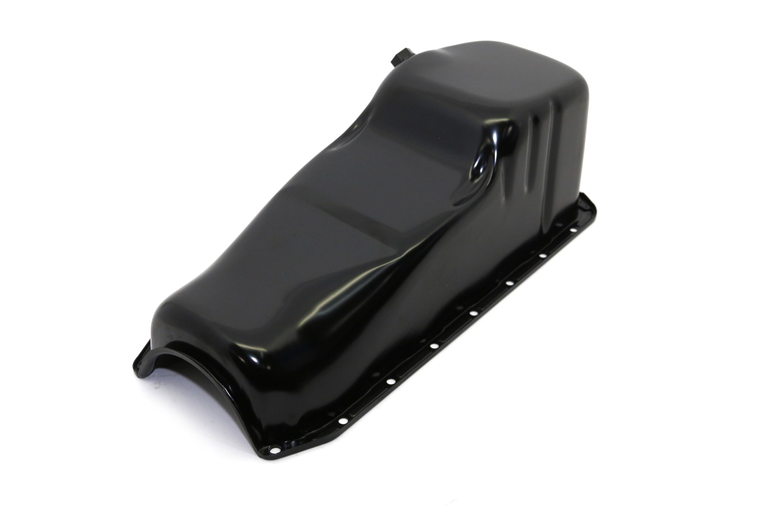 1958-79 Compatible/Replacement For Chevy Small Block Stock Oem Style Oil Pan - Black