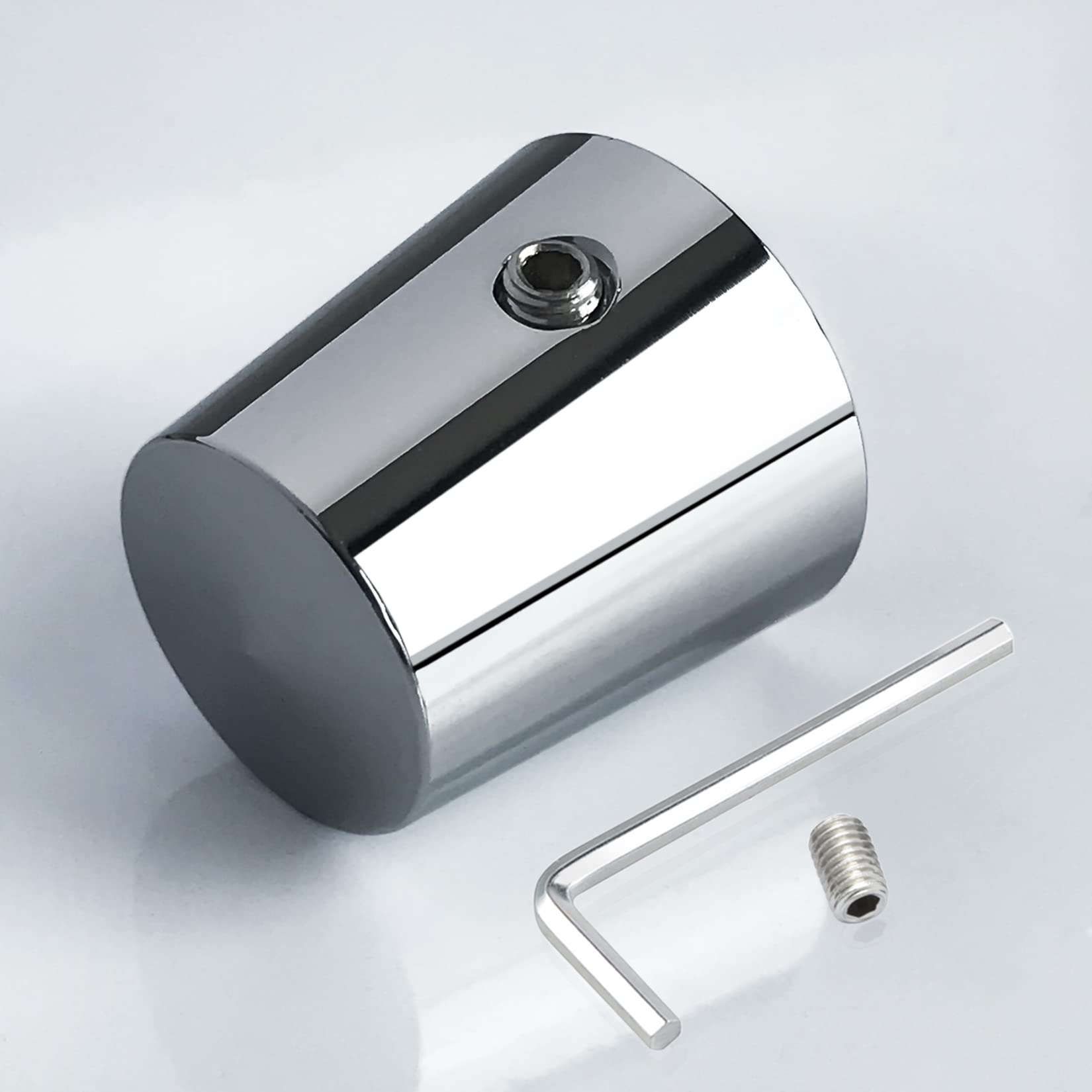 Benlari Chrome Heel Shift Eliminator Cap Shaft Cap Compatible For Harley Davidson Touring Road King Street Glide Electra Glide Road Glide Trike 1980-2024