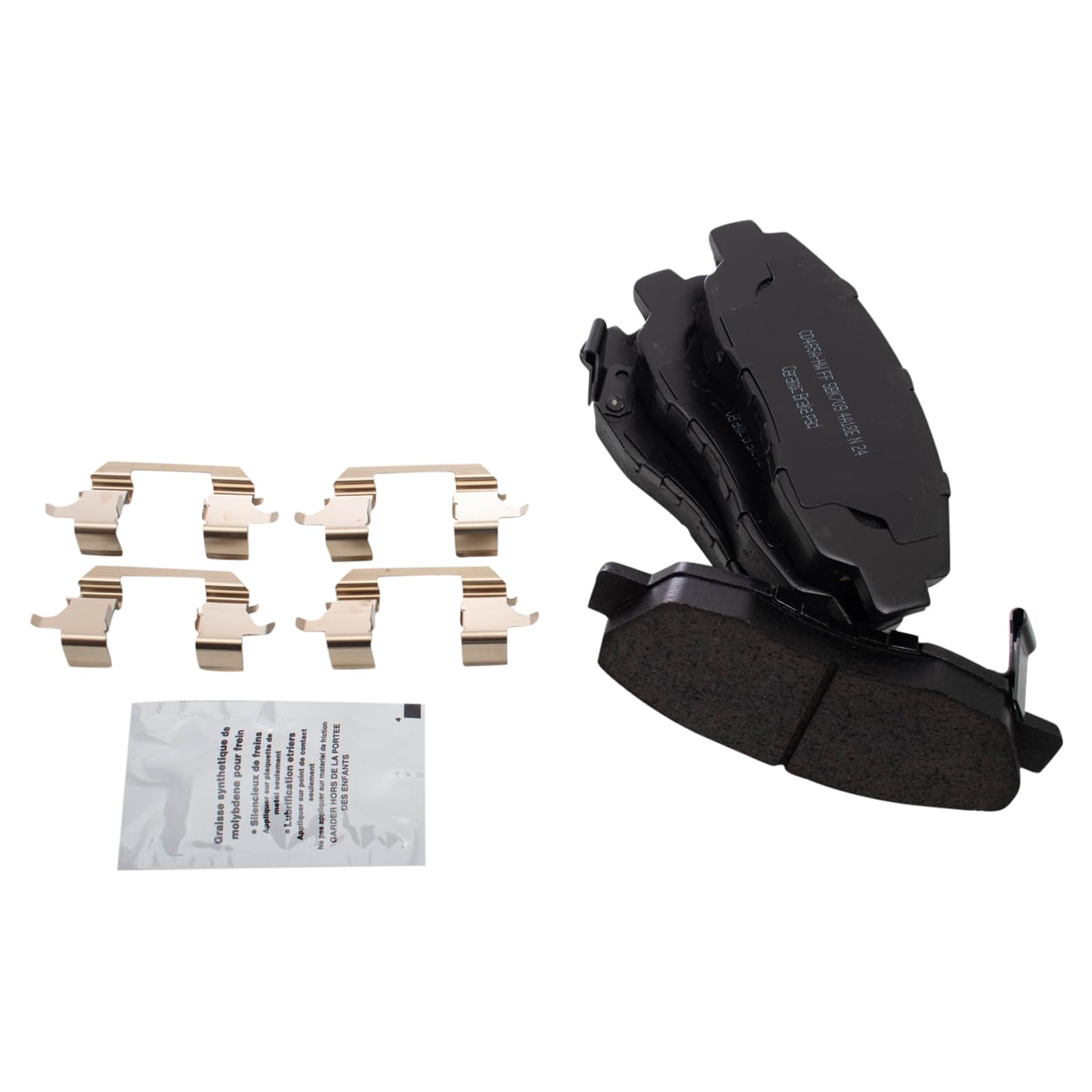 Trq Front Brake Pads Ceramic Compatible With 1997-1999 Acura Cl 1990-2002 Honda Accord 1996-2011 Civic 2010-2014 Insight