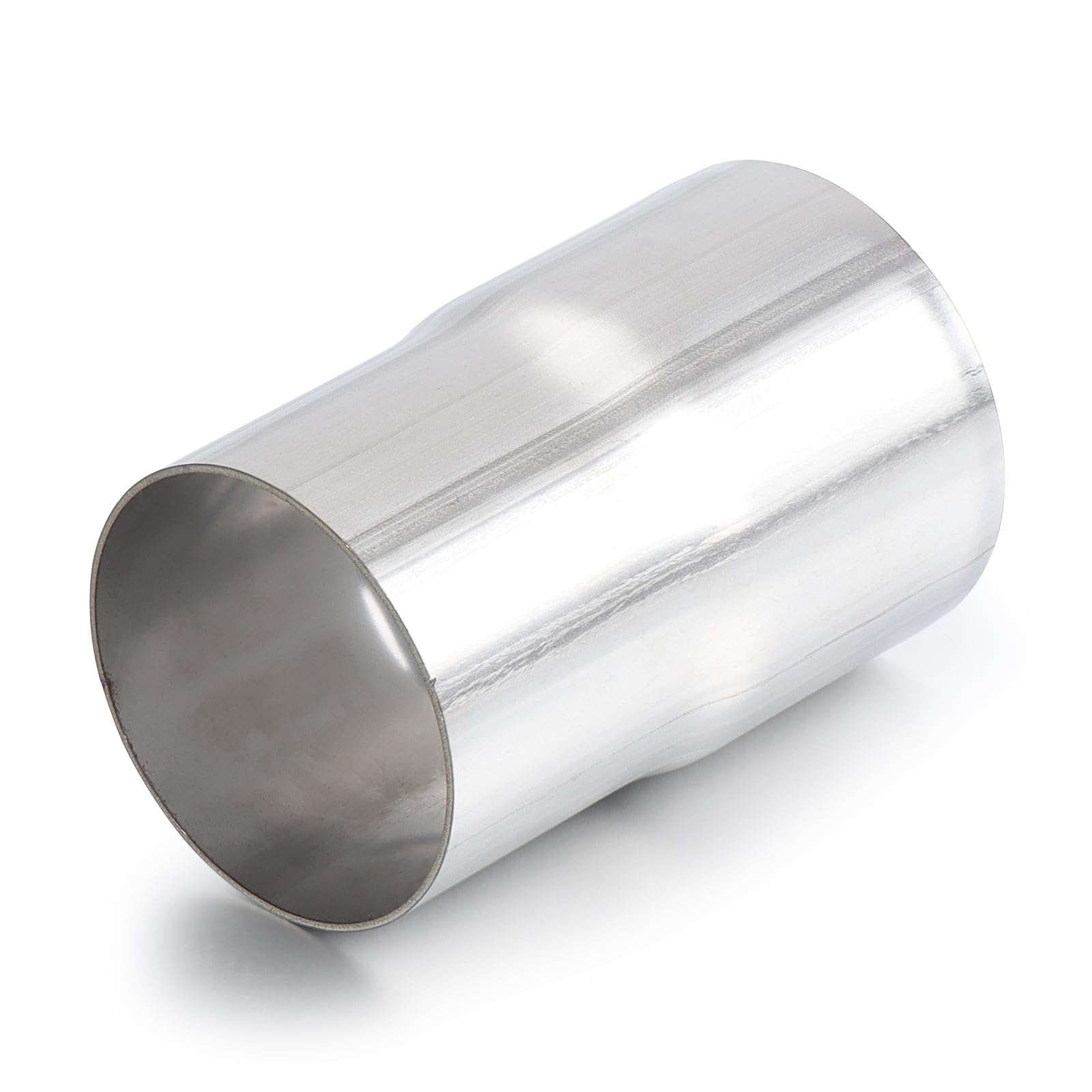 A-Karck Exhaust Adapter Connector 2.5'' Id To 2.5'' Od, Exhaust Pipe Reducer 4'' Overall Length 304 Stainless Steel