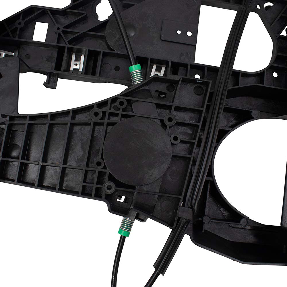 Brock Aftermarket Replacement Front Passenger Right Power Window Regulator Without Motor Compatible With 2007-2017 Ford Expediti