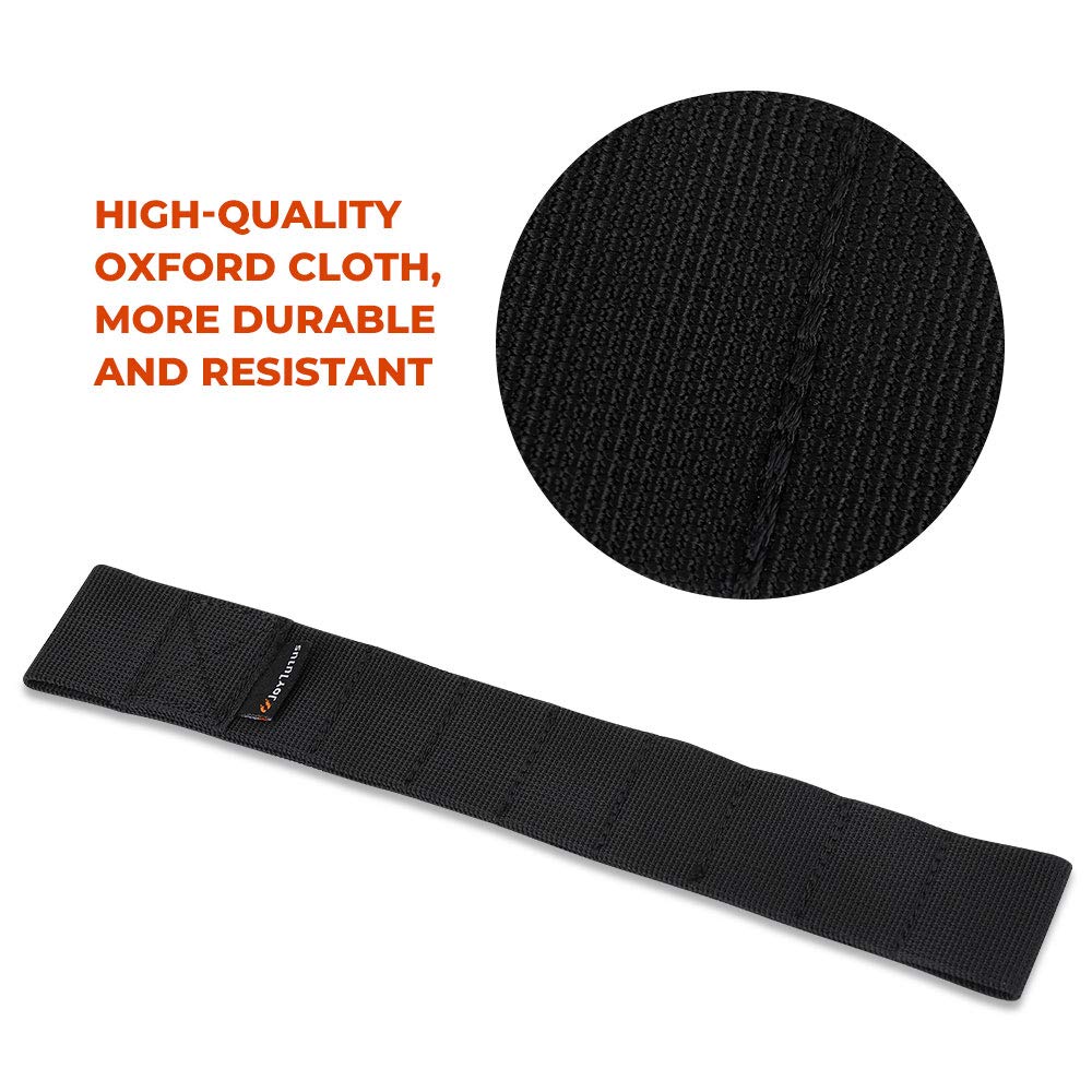 Joytutus Door Limiting Straps Compatible With Wrangler, 2 Pack Updated Heavy Duty Strong Adjustable Door Limiting Check Strap For Wrangler Cj Yj Tj Jk Jku Jl Jlu 1996 To 2021 2022 2023 Load 1000 Lb