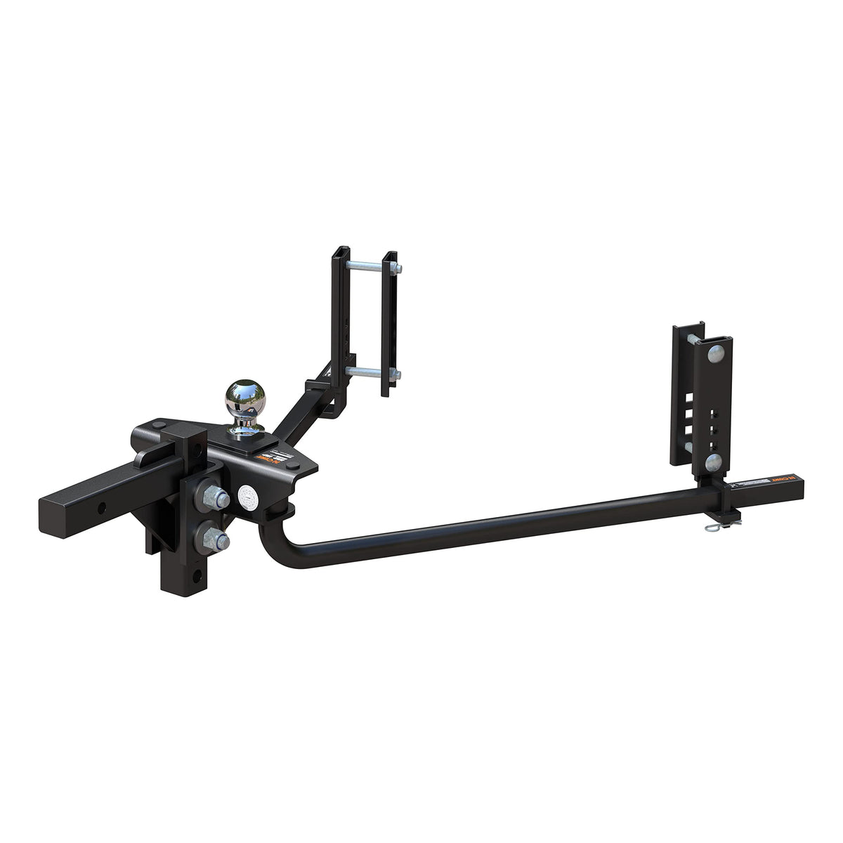 Curt 17601 Trutrack 2P Weight Distribution Hitch With 2X Sway Control, Up To 10K, 2-In Shank, 2-5/16-Inch Ball