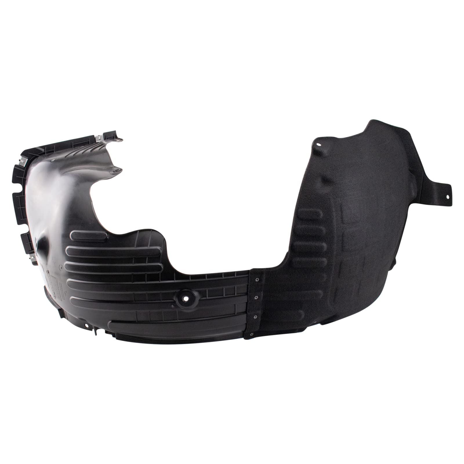 Trq Front Inner Fender Liner Set Compatible With 2019-2020 Kia Optima Ki1248158 Ki1249158