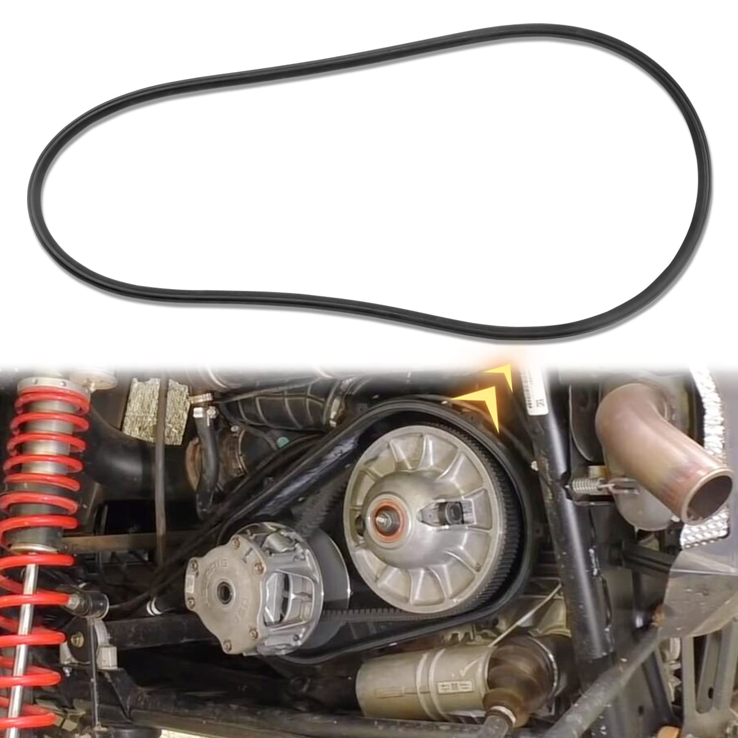 Belt Box Seal Drive Clutch Gasket Cover Compatible With Polaris Sportsman Rzr 800