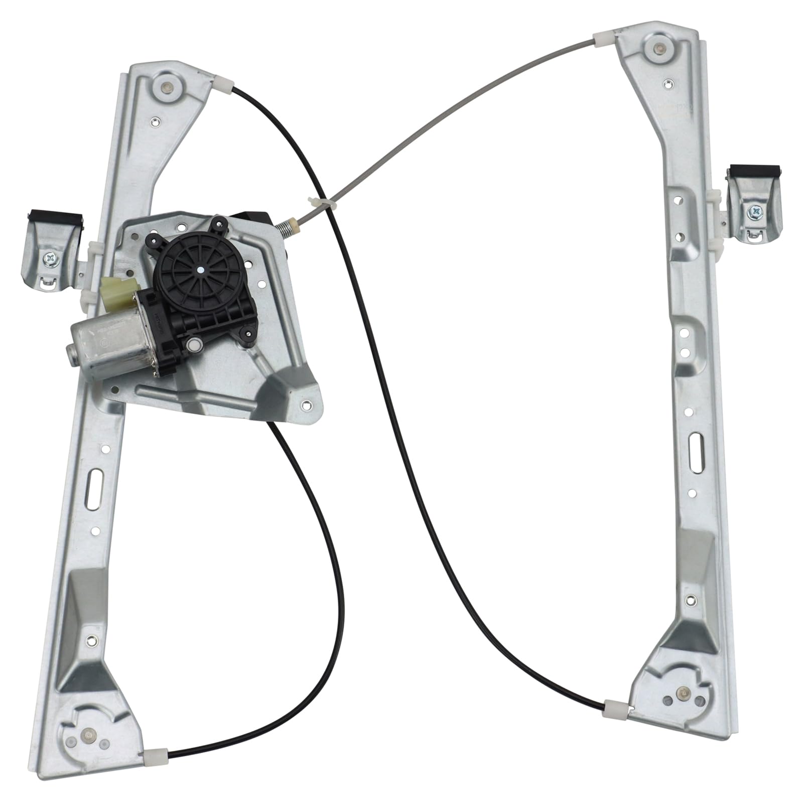 Trq Rear Right Power Window Regulator & Motor Assembly Passenger Side Compatible With 2002-2007 Buick Rendezvous 2001-2005 Ponti