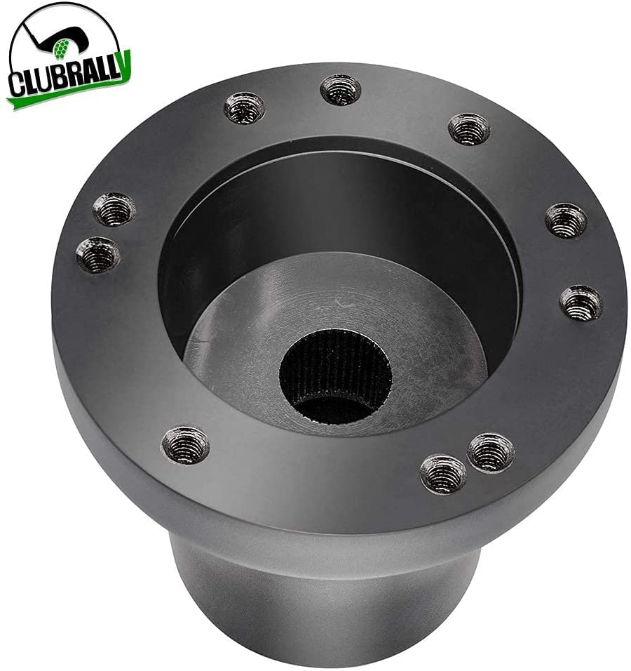 Clubrally Golf Cart Steering Wheel Adapter For Ezgo Txt & Rxv-Black