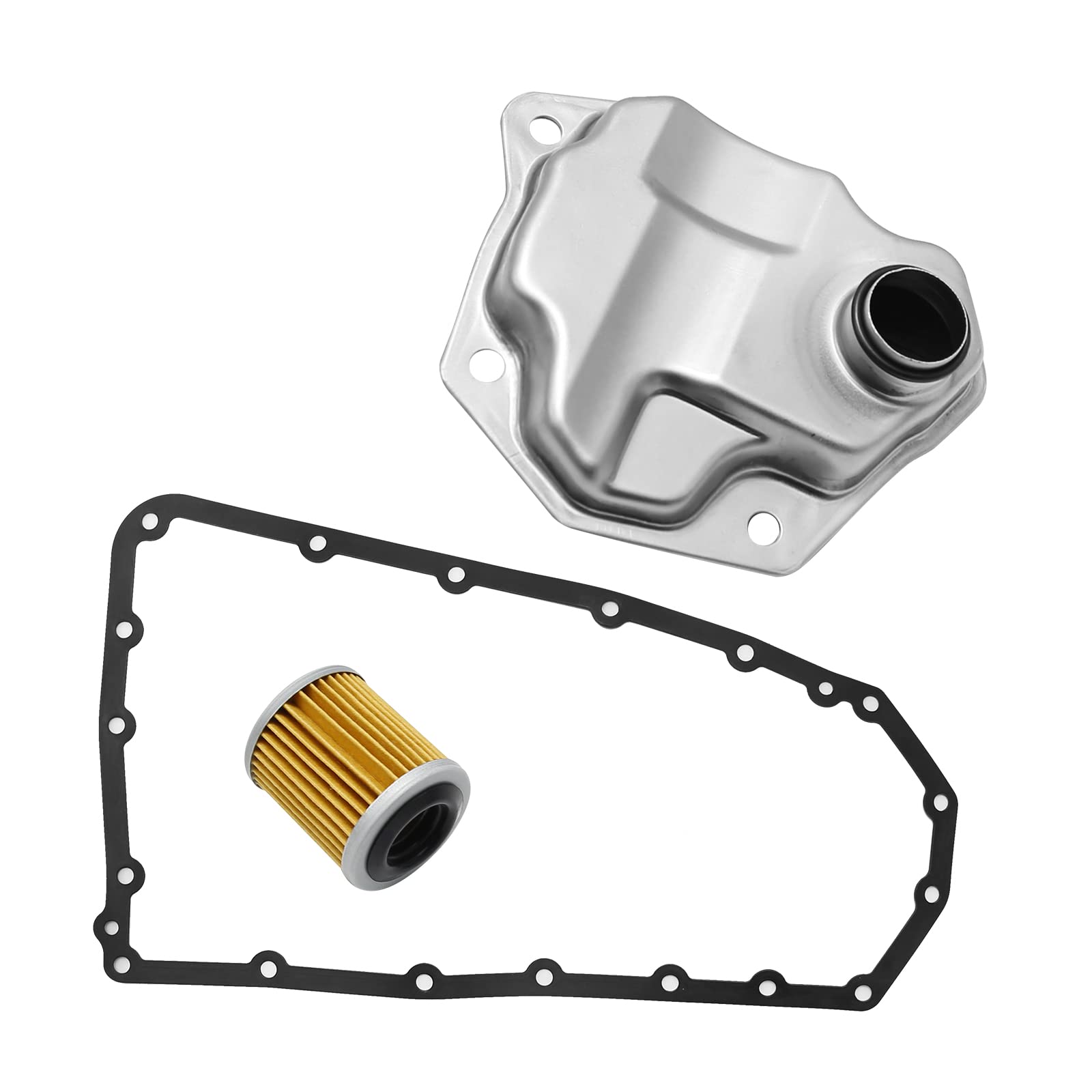 31728-1XF03 Transmission Oil Filter with Gasket CVT Auto Transmission Filter Kit Replacement for Nissan 2007-2017 Altima Juke Nv