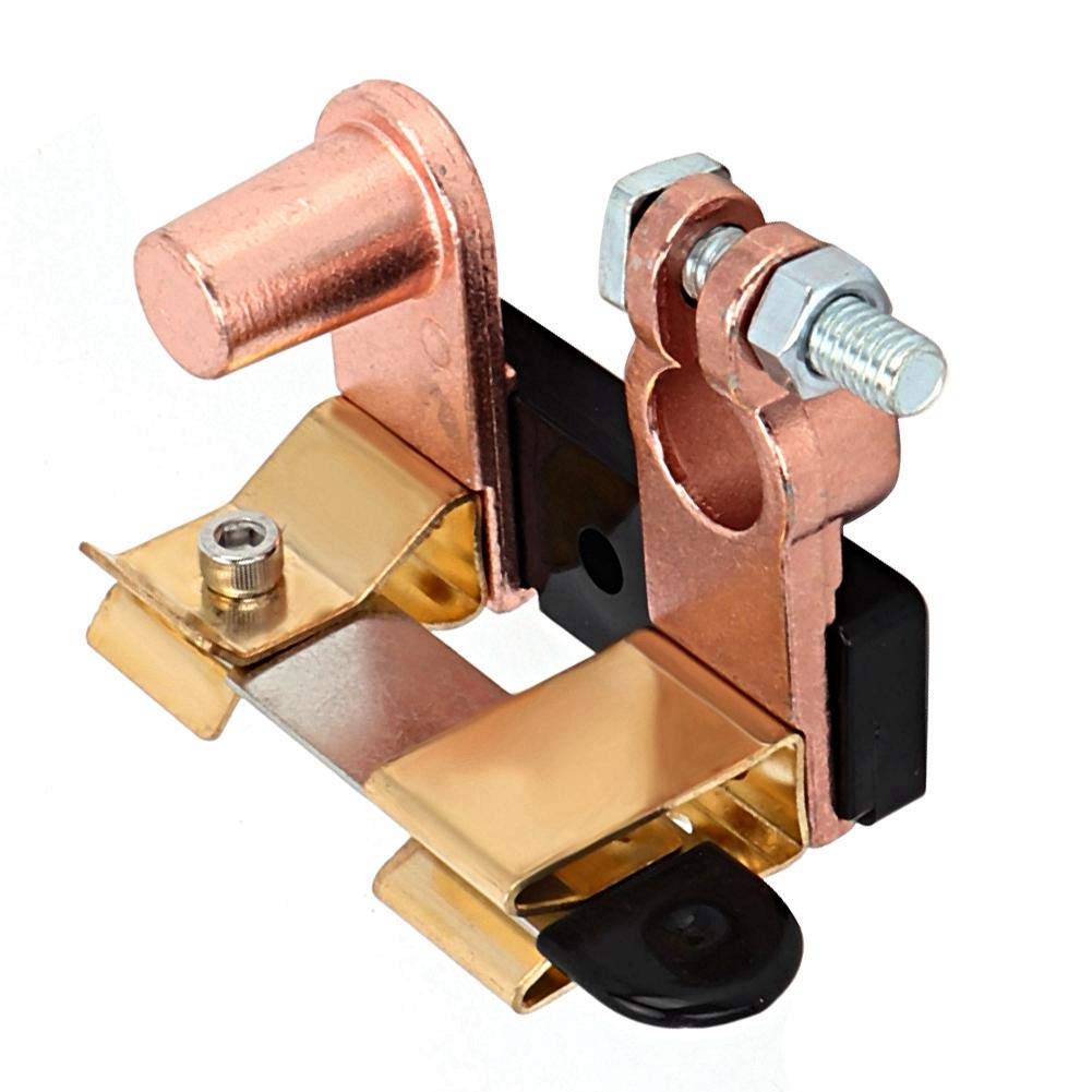 Car Battery Switch, Car Battery High Current Blade Switch Disconnect Top Post Battery Power Off Switch, Metal